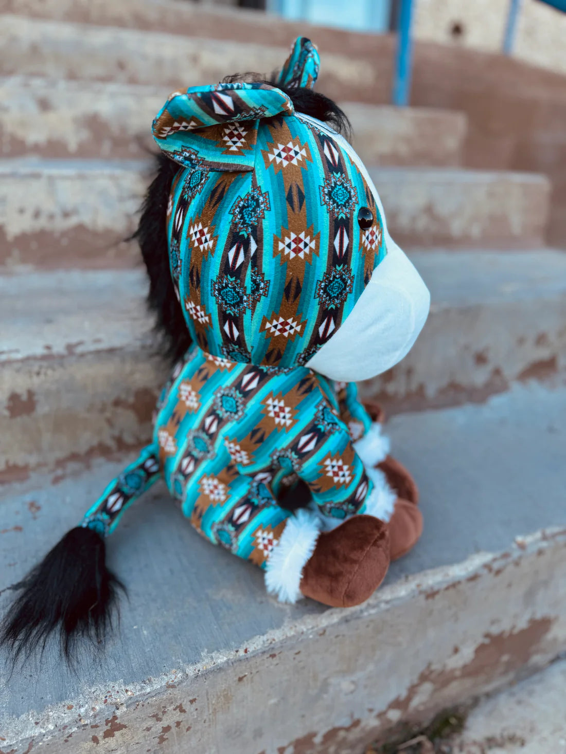 Farm Pal - Emerald Aztec Horse Large