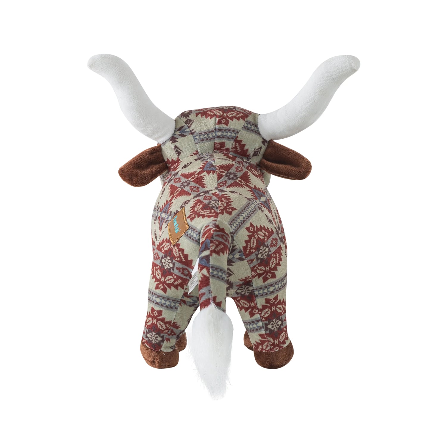Farm Pal - Cream and Red Aztec Long Horn Large
