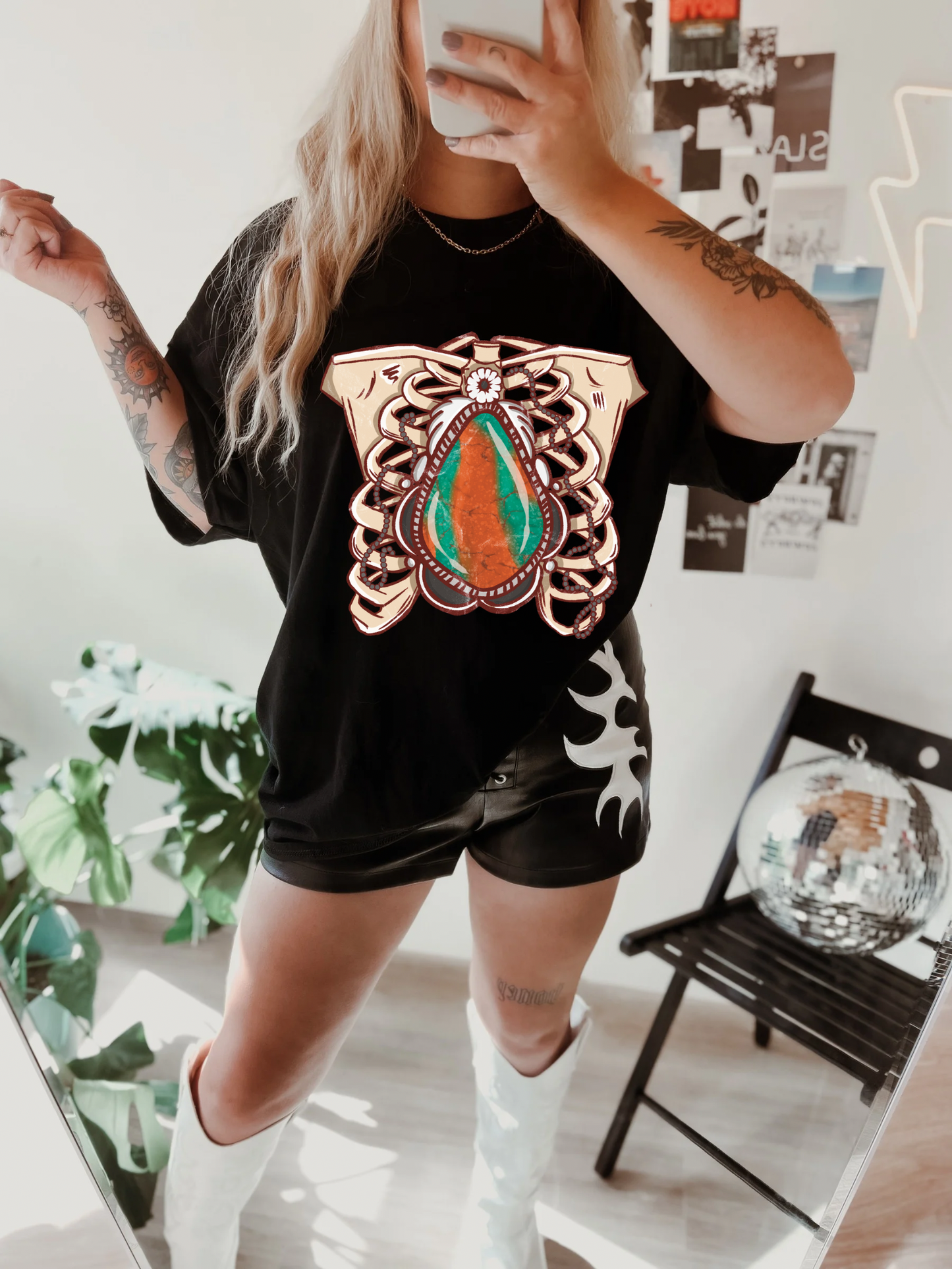 Silver and Stone Tee