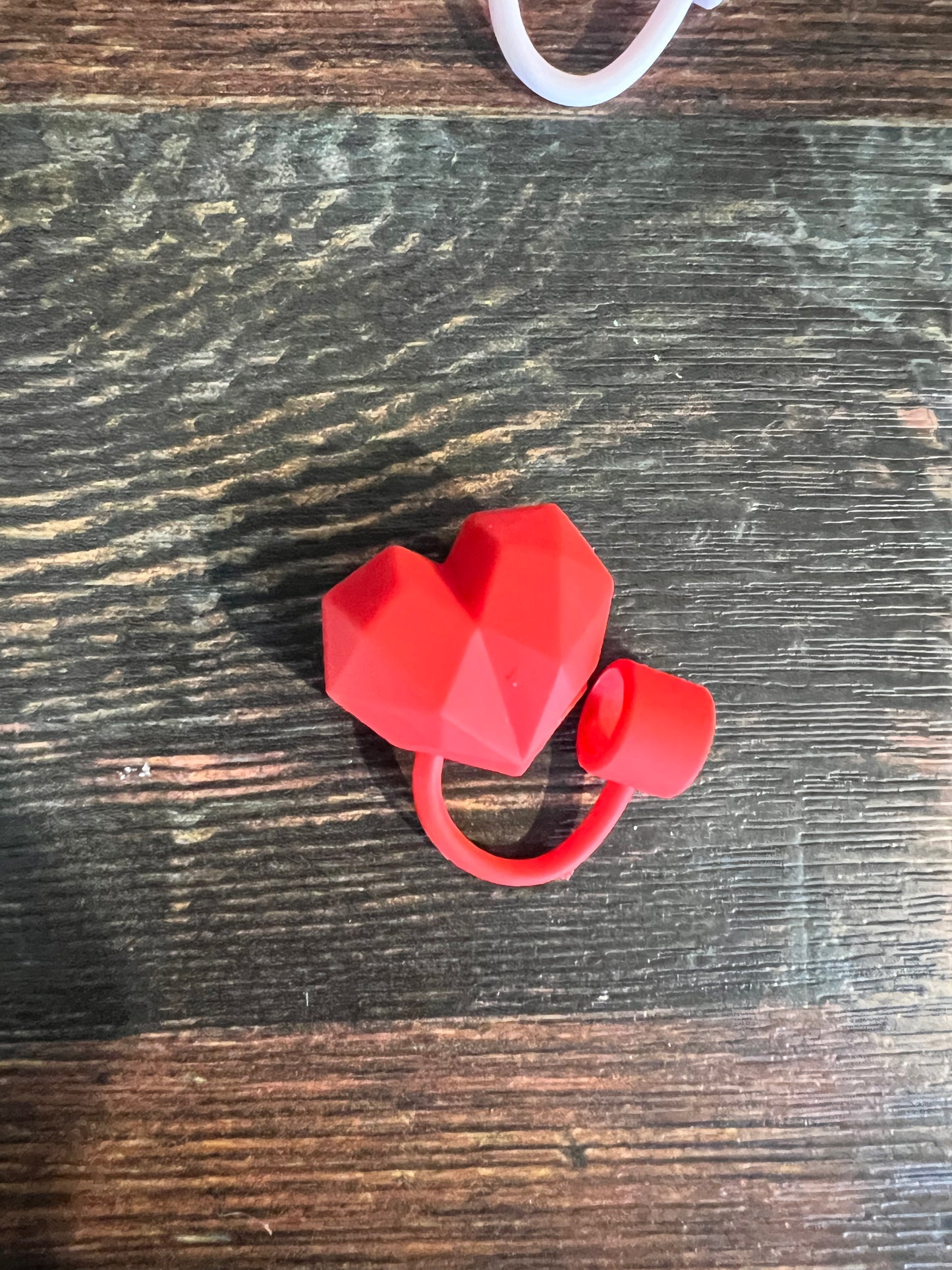 Straw cover * Red Heart