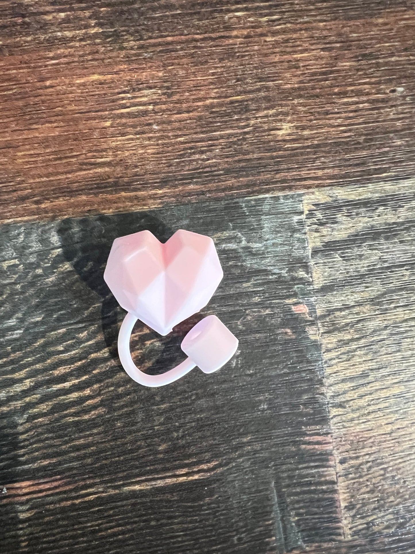 Straw cover *Pink Heart