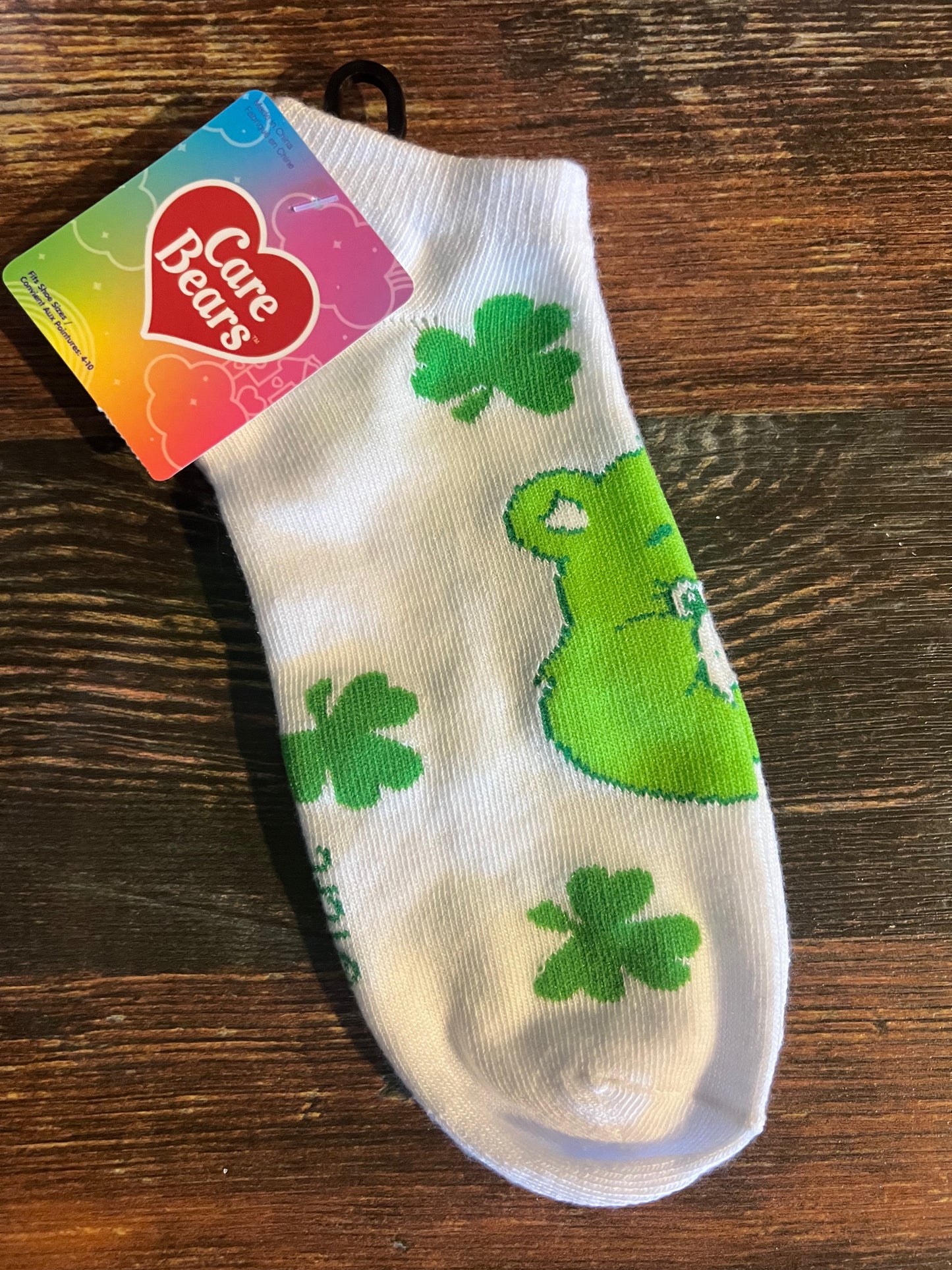 Good Luck Bear Ankle Socks