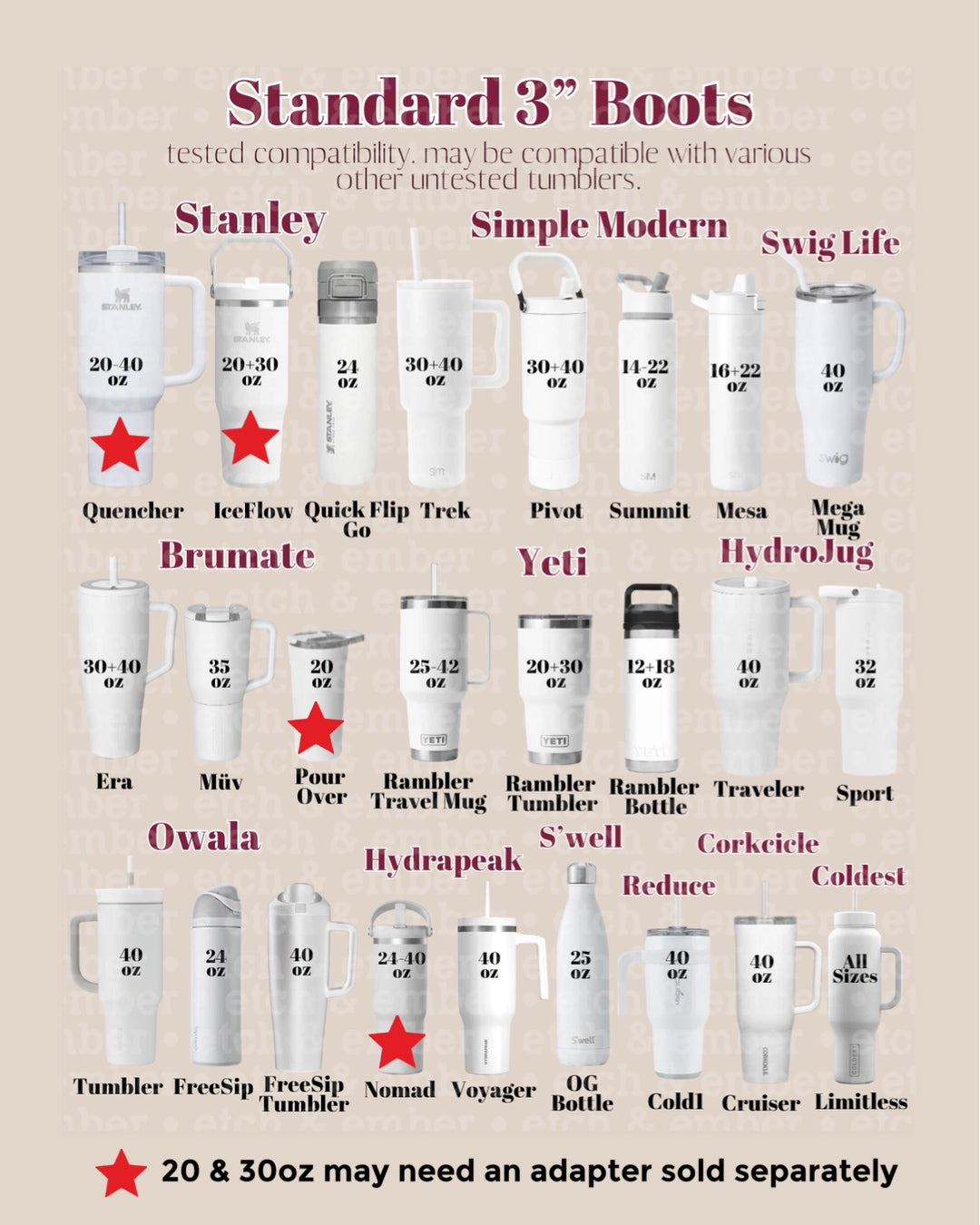 Wicked Shorty Macrame Tumbler Boot