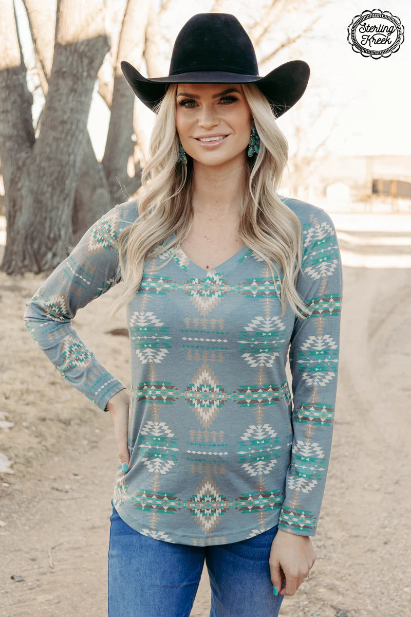 Alamo Heights Gray Top