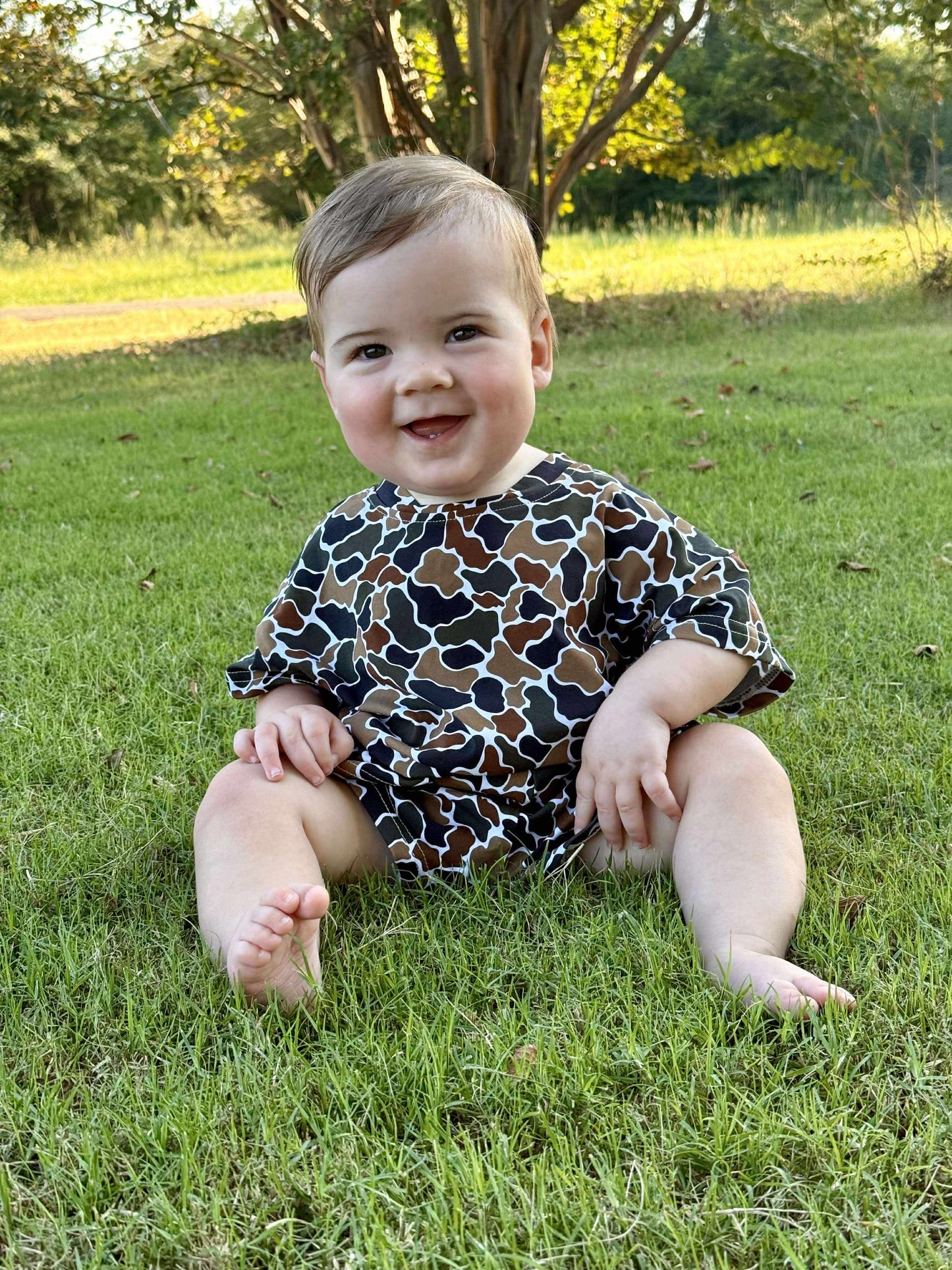 Oversized Camo Set