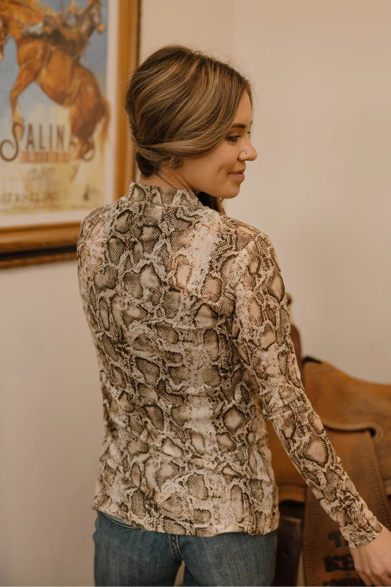 Prairie rattler Mesh Top