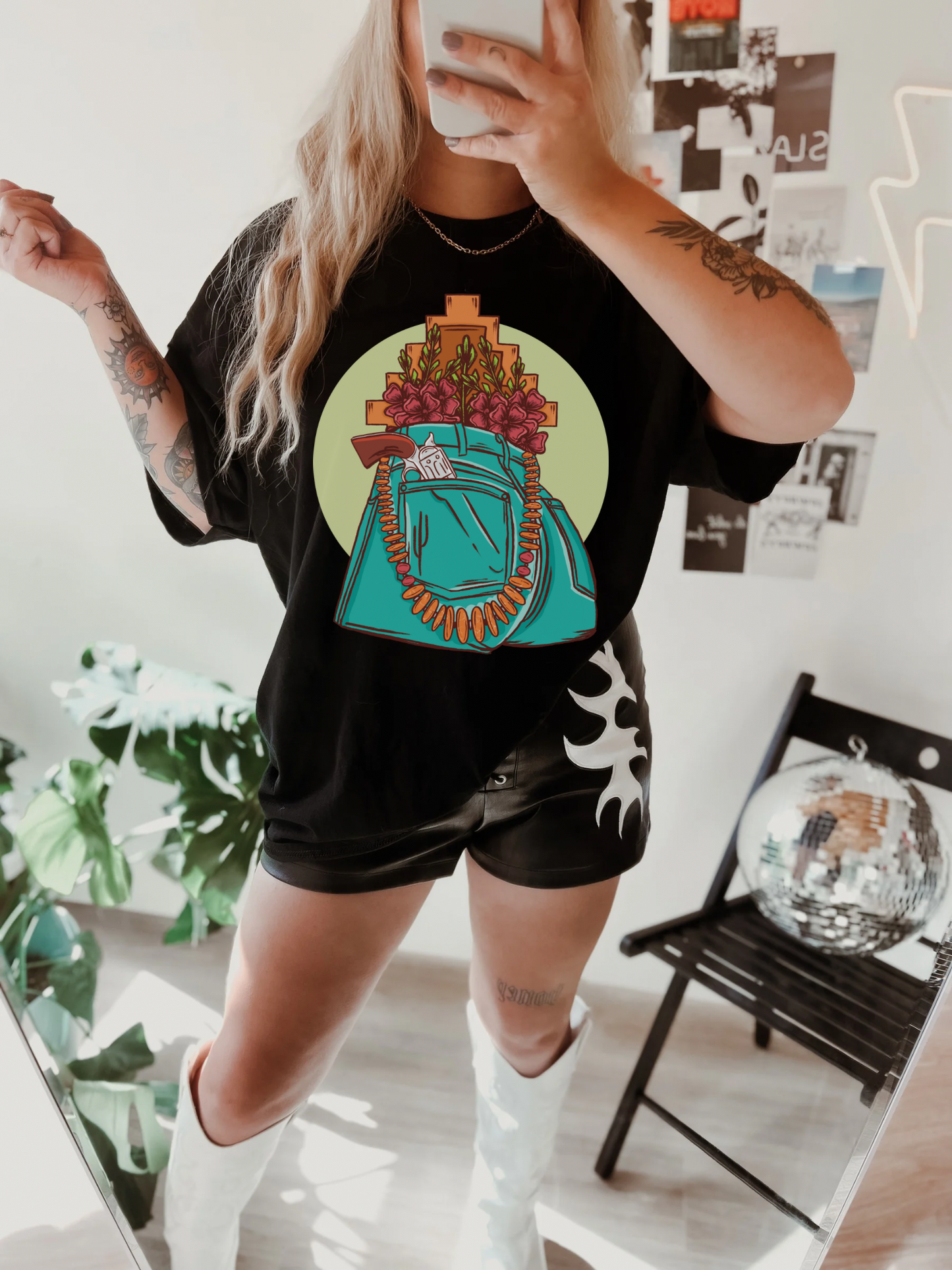 Blue Jean Baby Tee