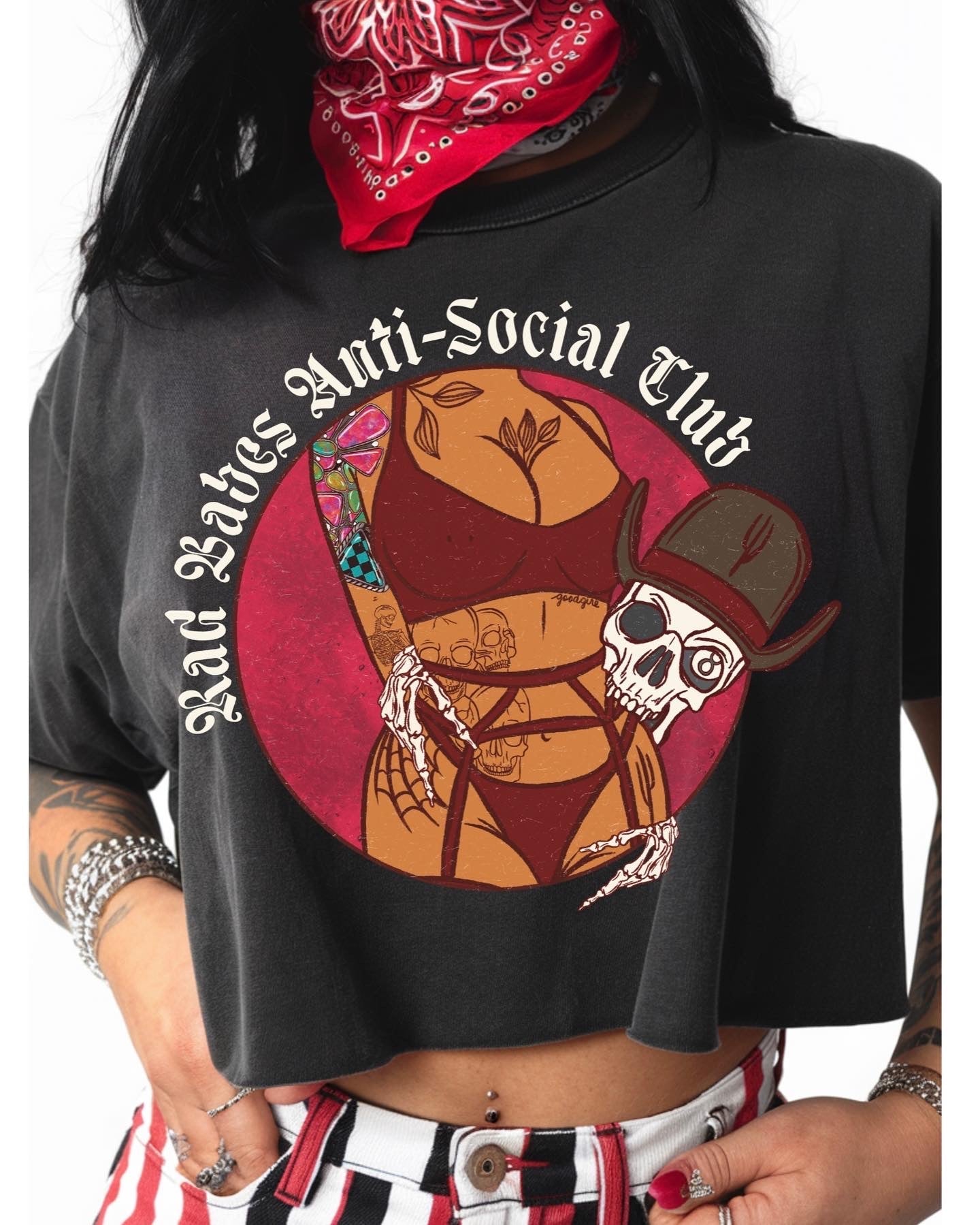 Rad Babes Anti Social Club Tee
