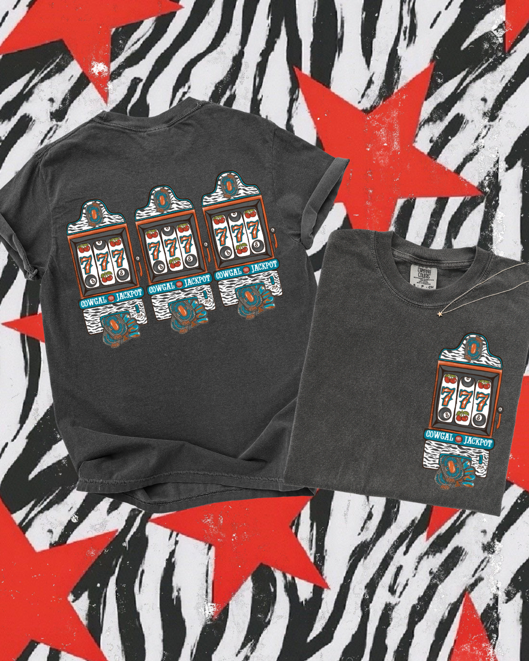 Cowgal Jackpot tee