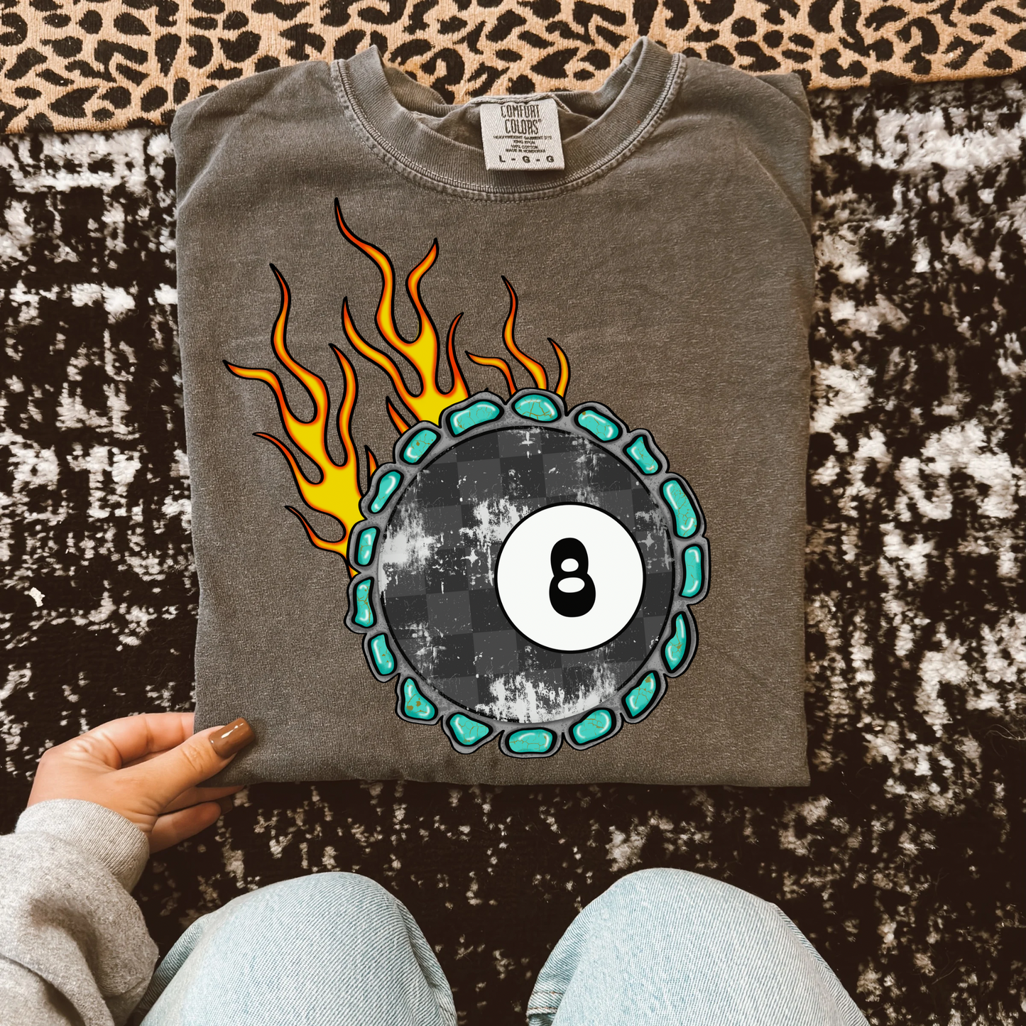 Western 8ball Tee