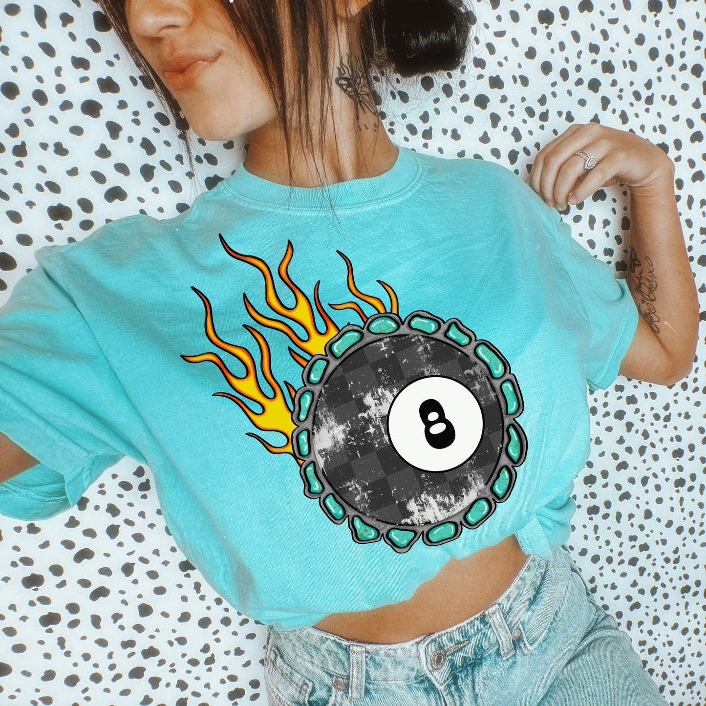 Western 8ball Tee