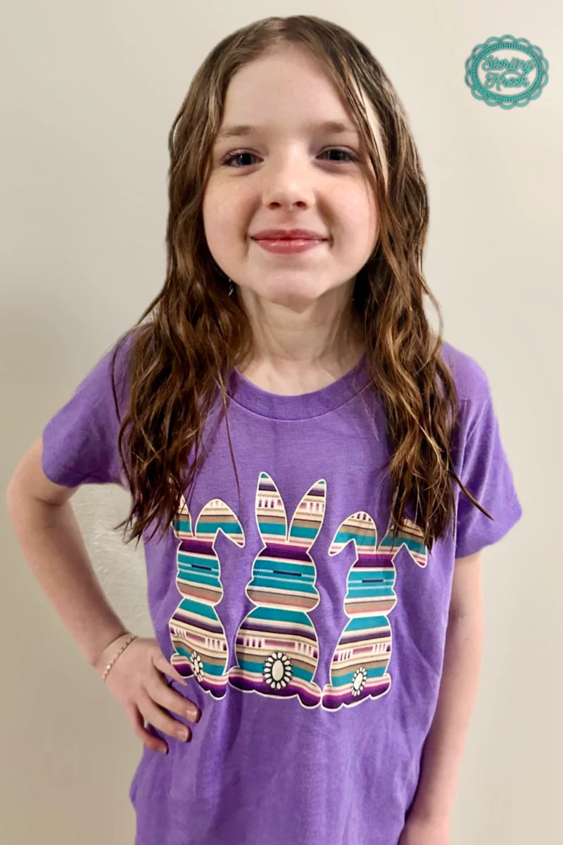 Serape Bunny Mini Tee