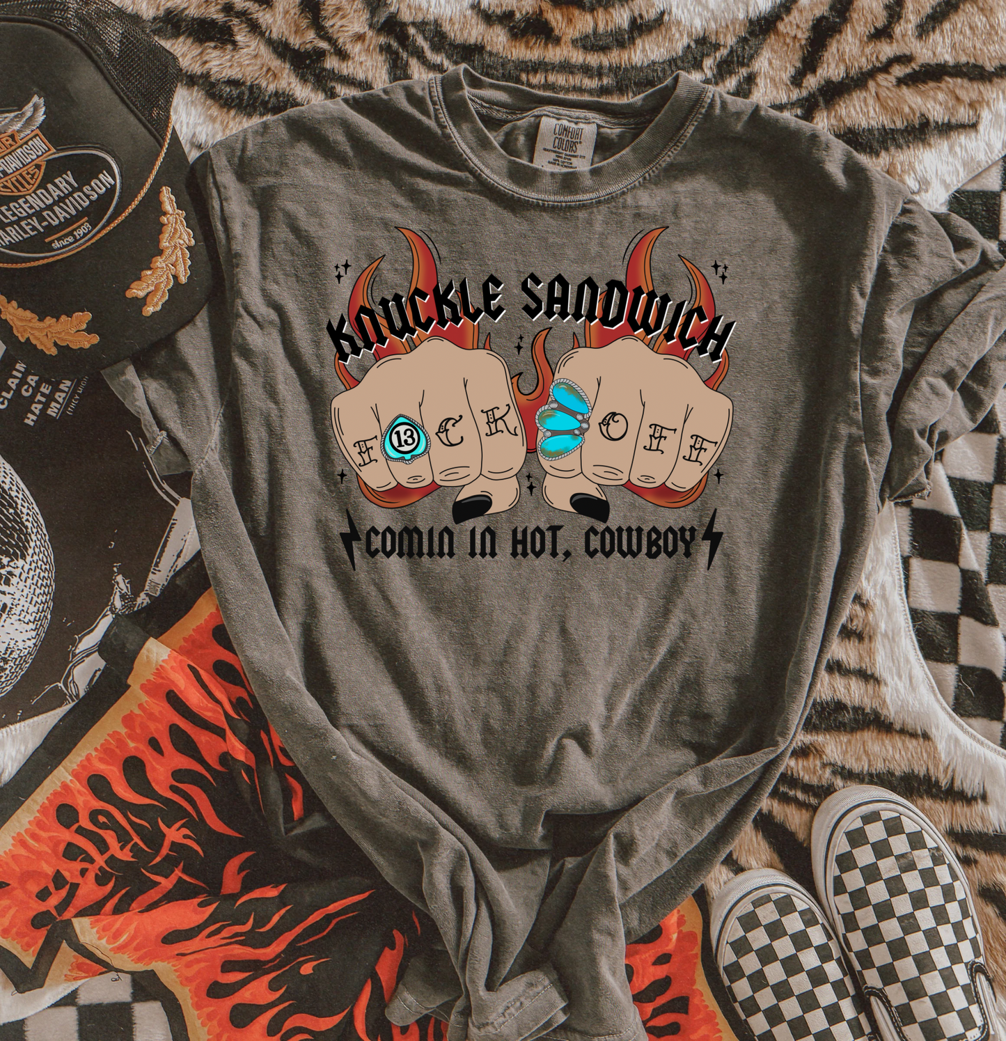 Knuckle sandwhich tee