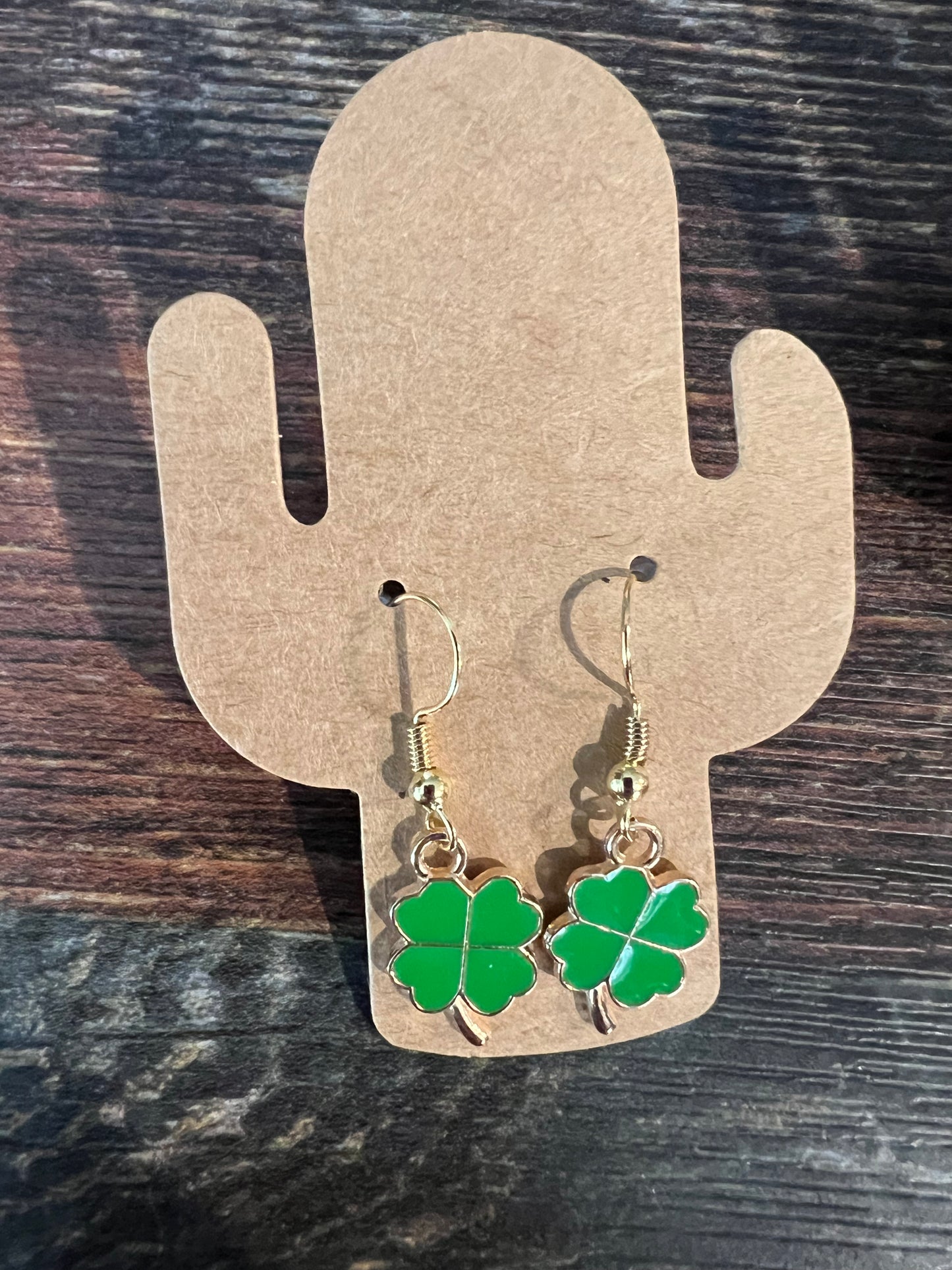 St Patrick’s day earrings K