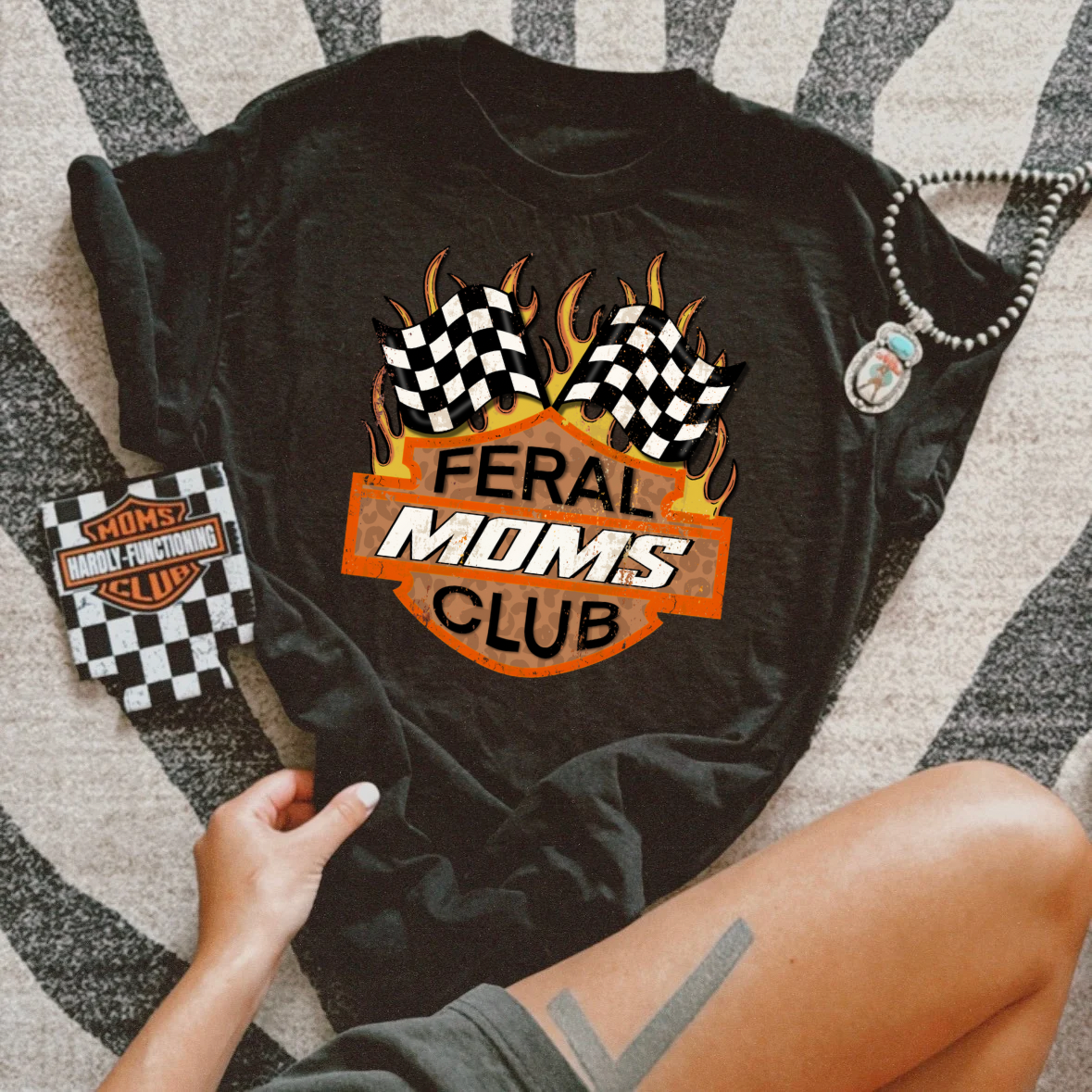 Feral Moms Club Tee