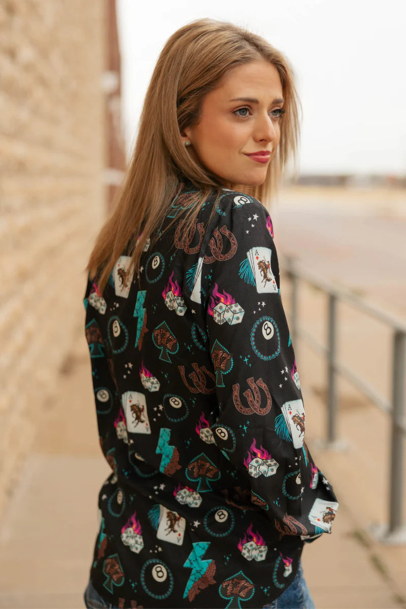 Cowgirl Charm Button up