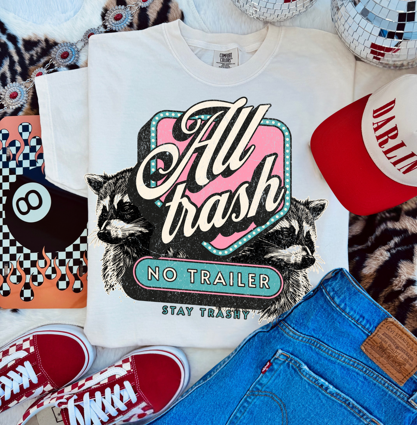 All Trash No Trailer Tee