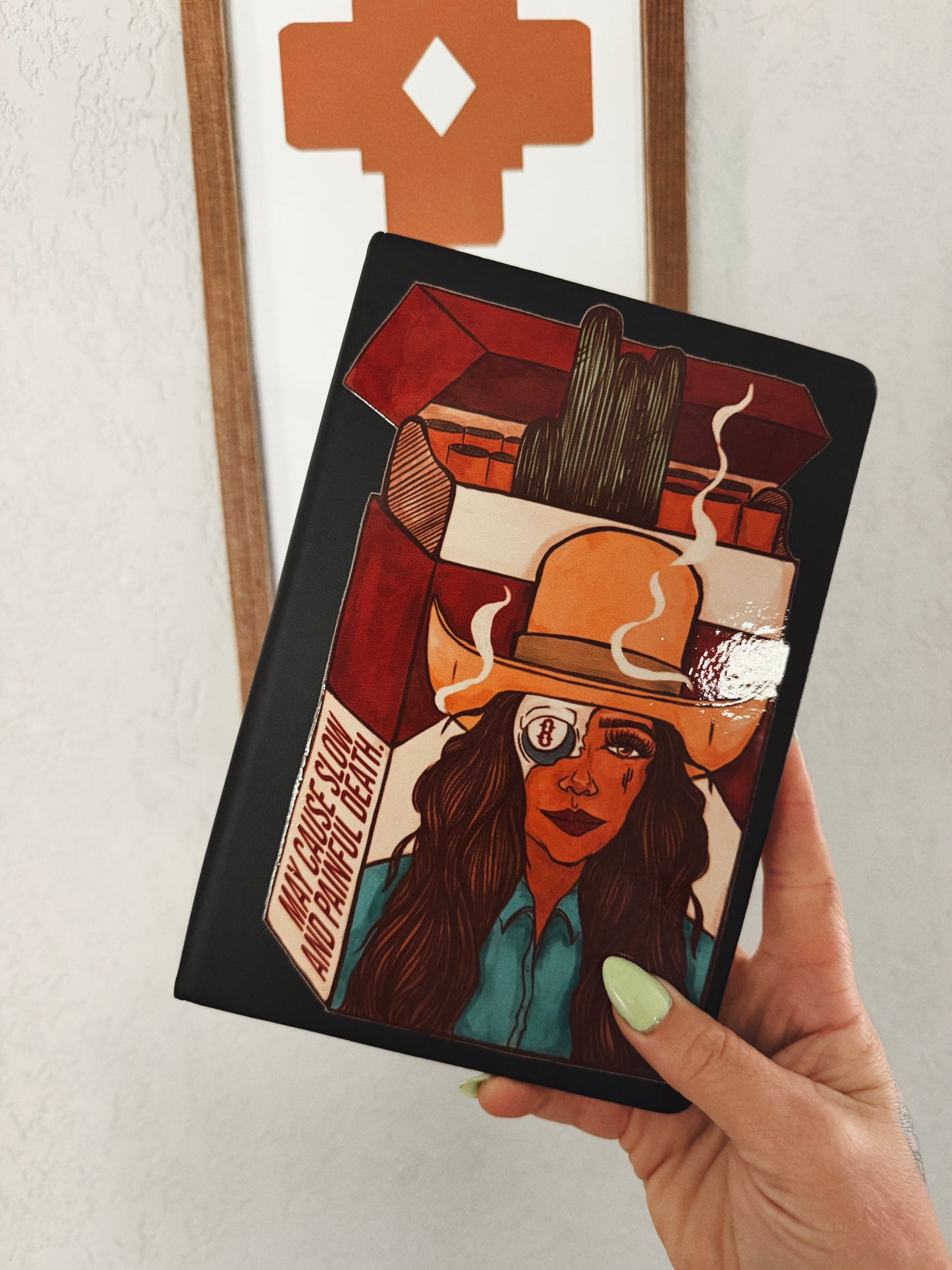 Slow and painful death Hardcover Journal