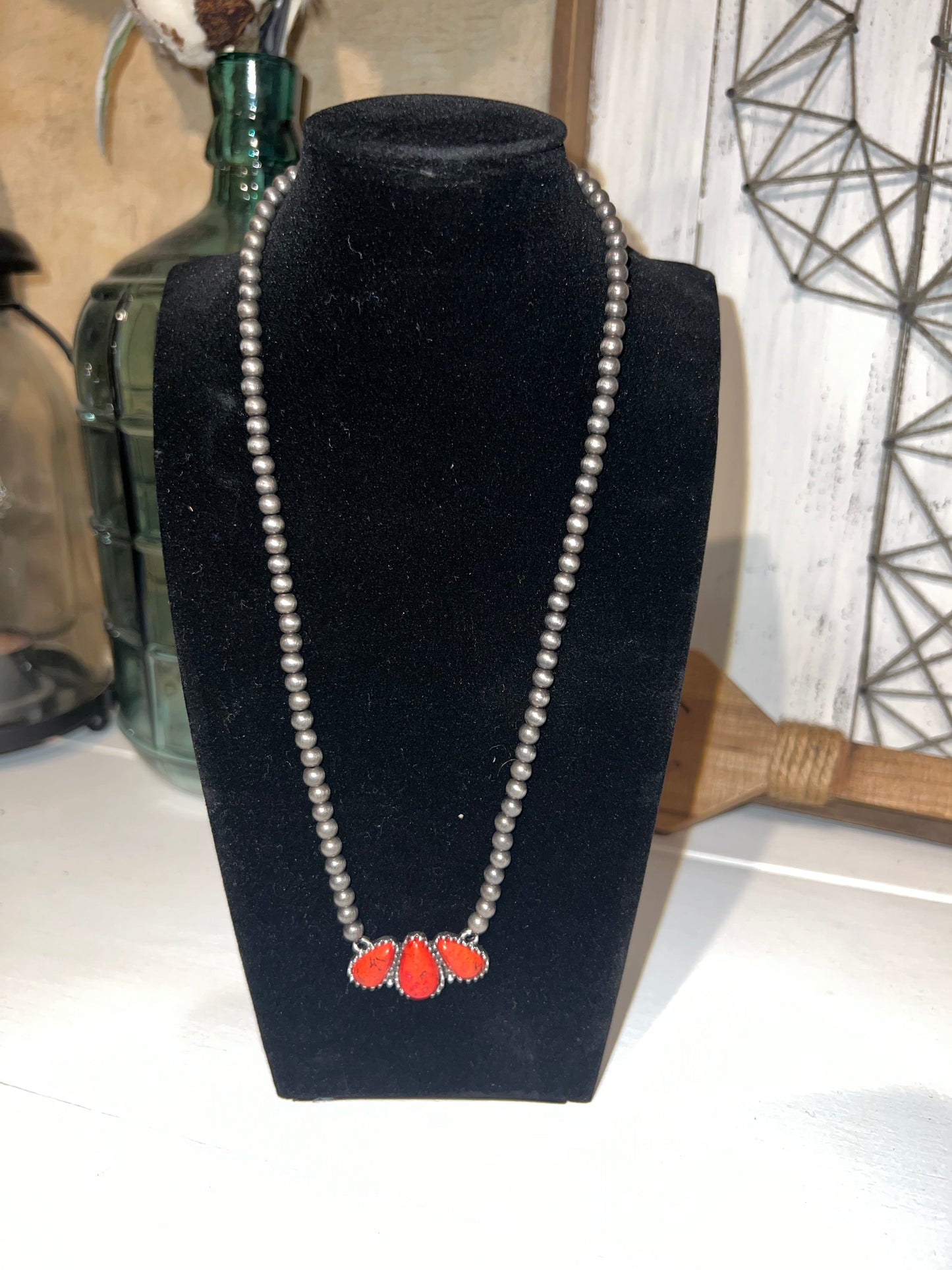 Tripple Teardrop Necklace