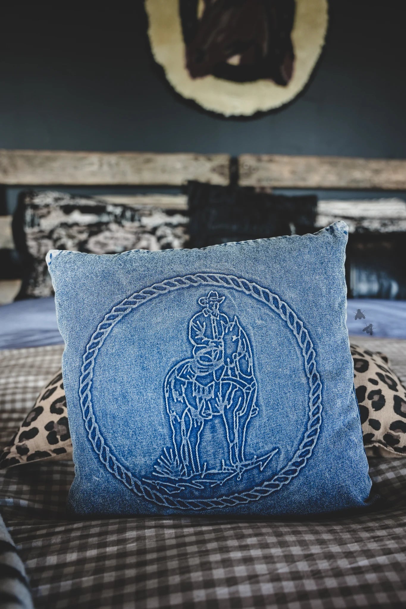 The Denim Boss Pillow