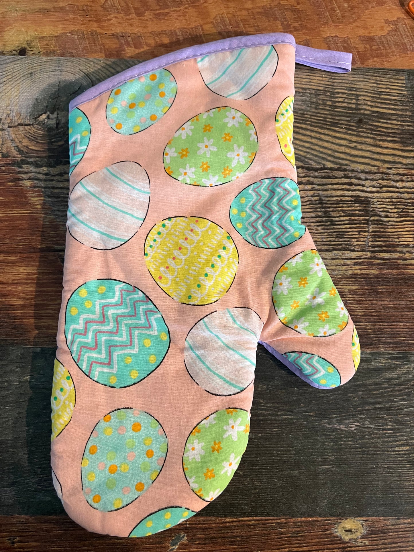 Easter Egg Oven mitt