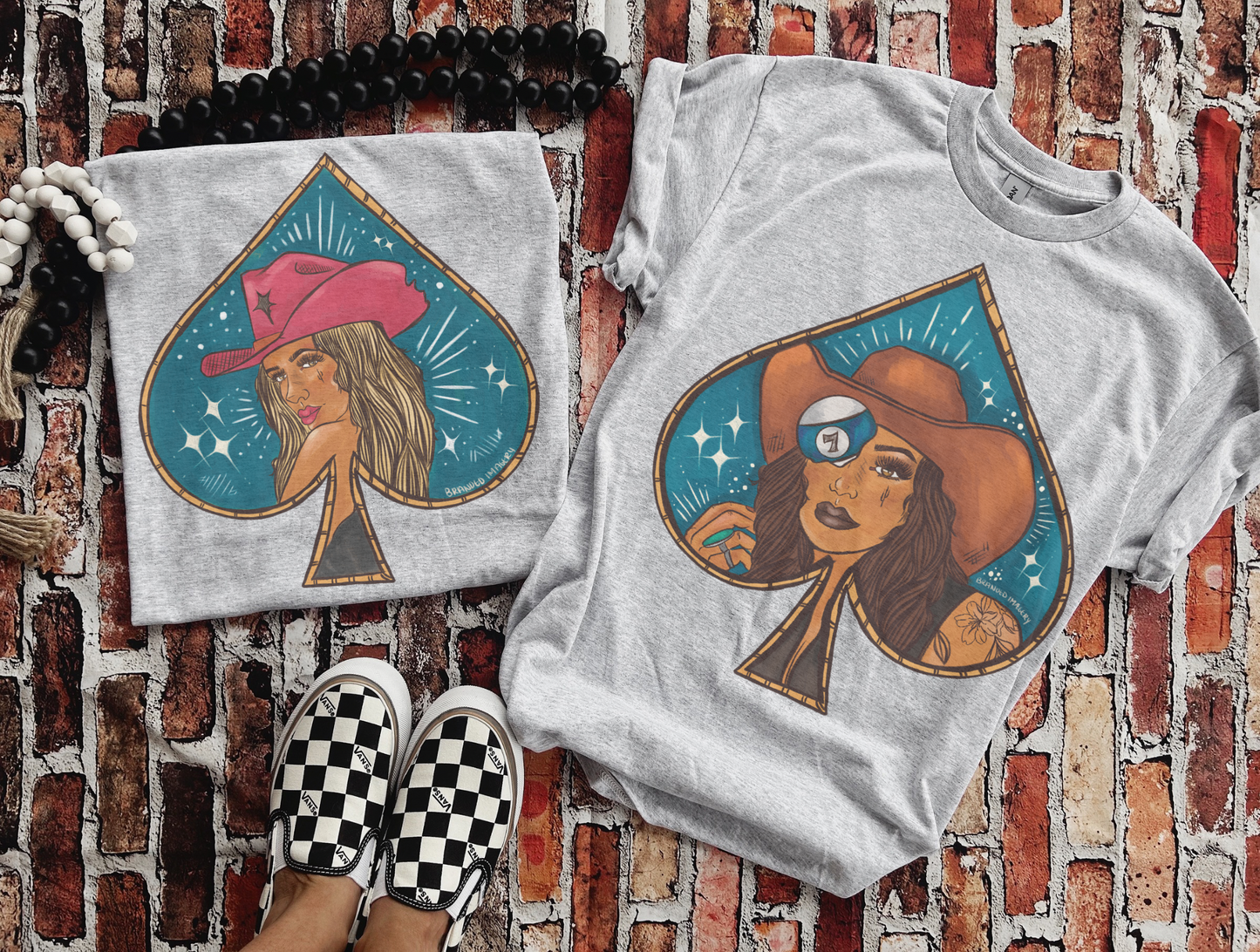 Spade Bombshells tees