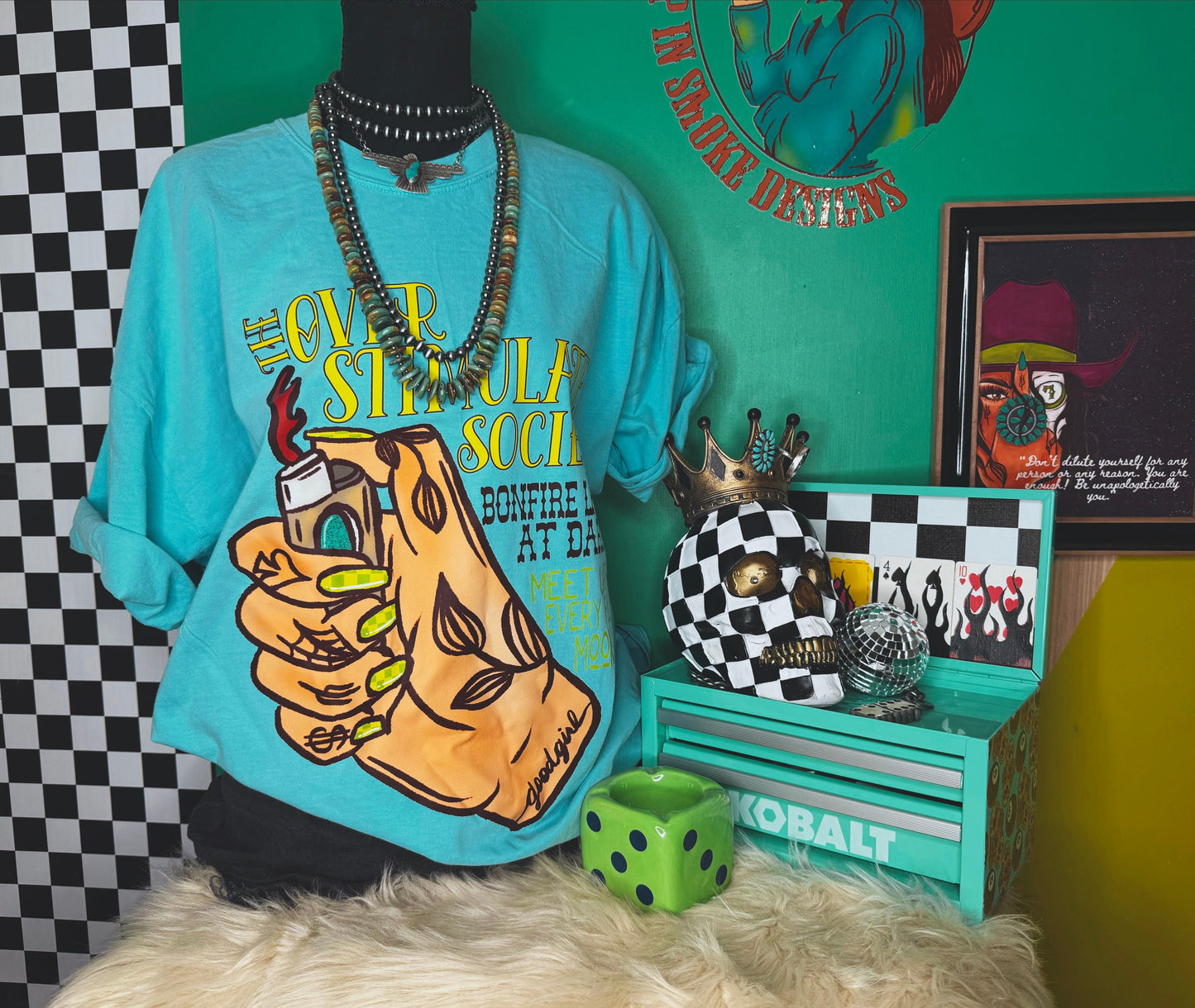 Overstimulated Society tee