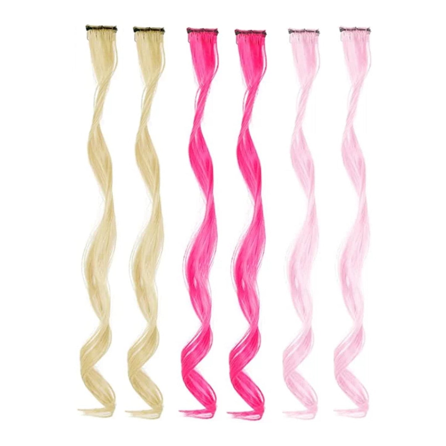 Barbie Curls 6 Pack Clip-in Hair Extensions