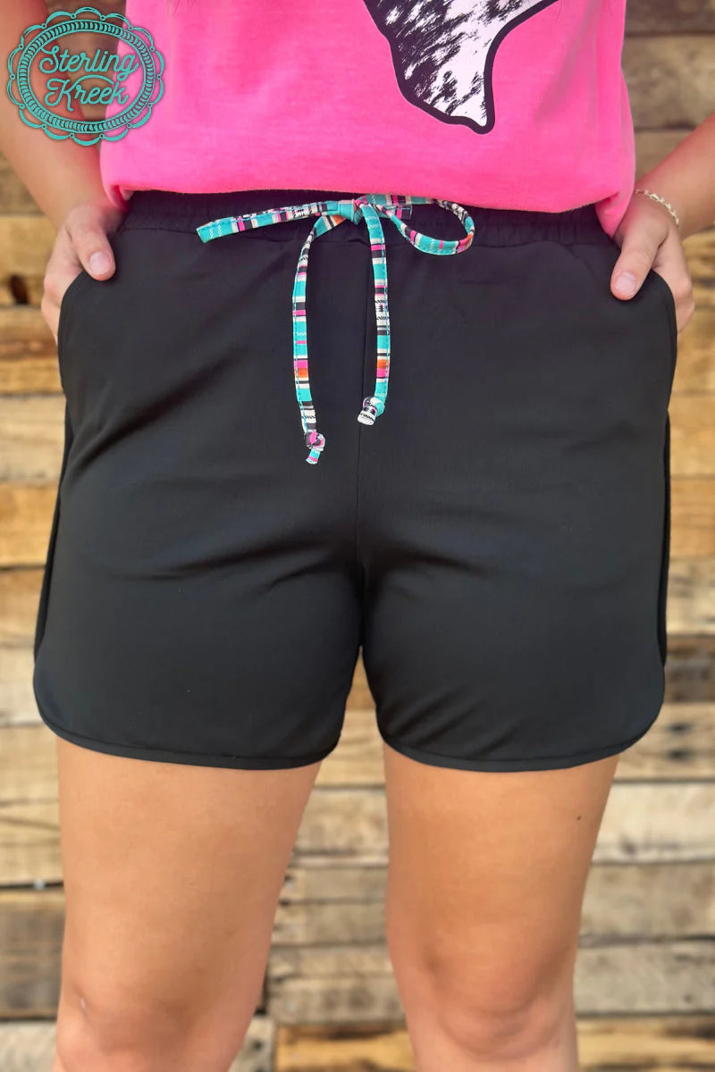Concrete cowgirl shorts