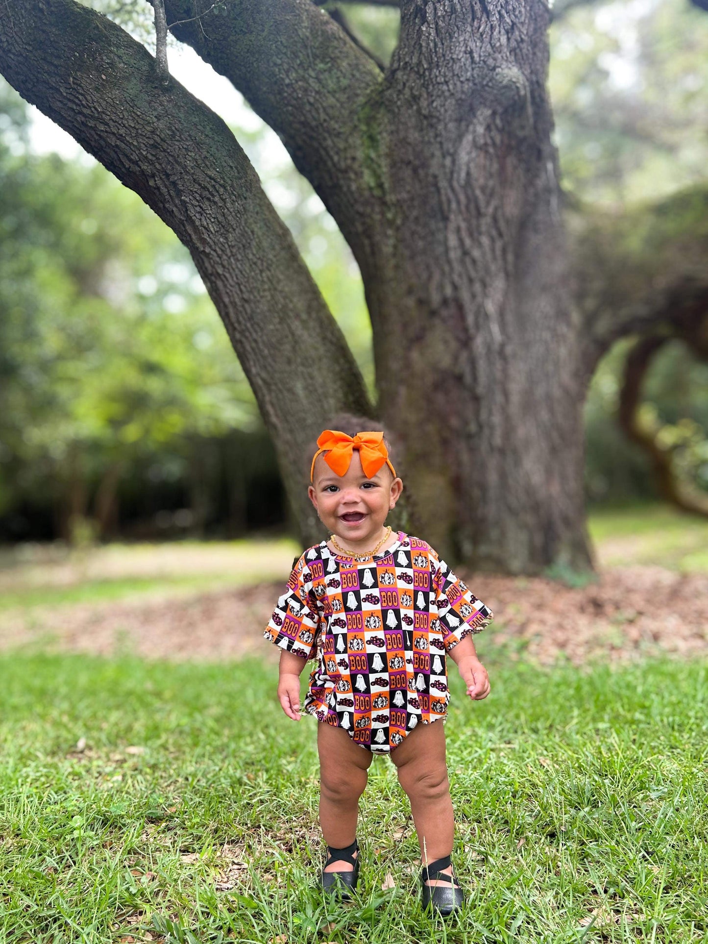 BOO Oversized Bamboo Romper (FINAL SALE)