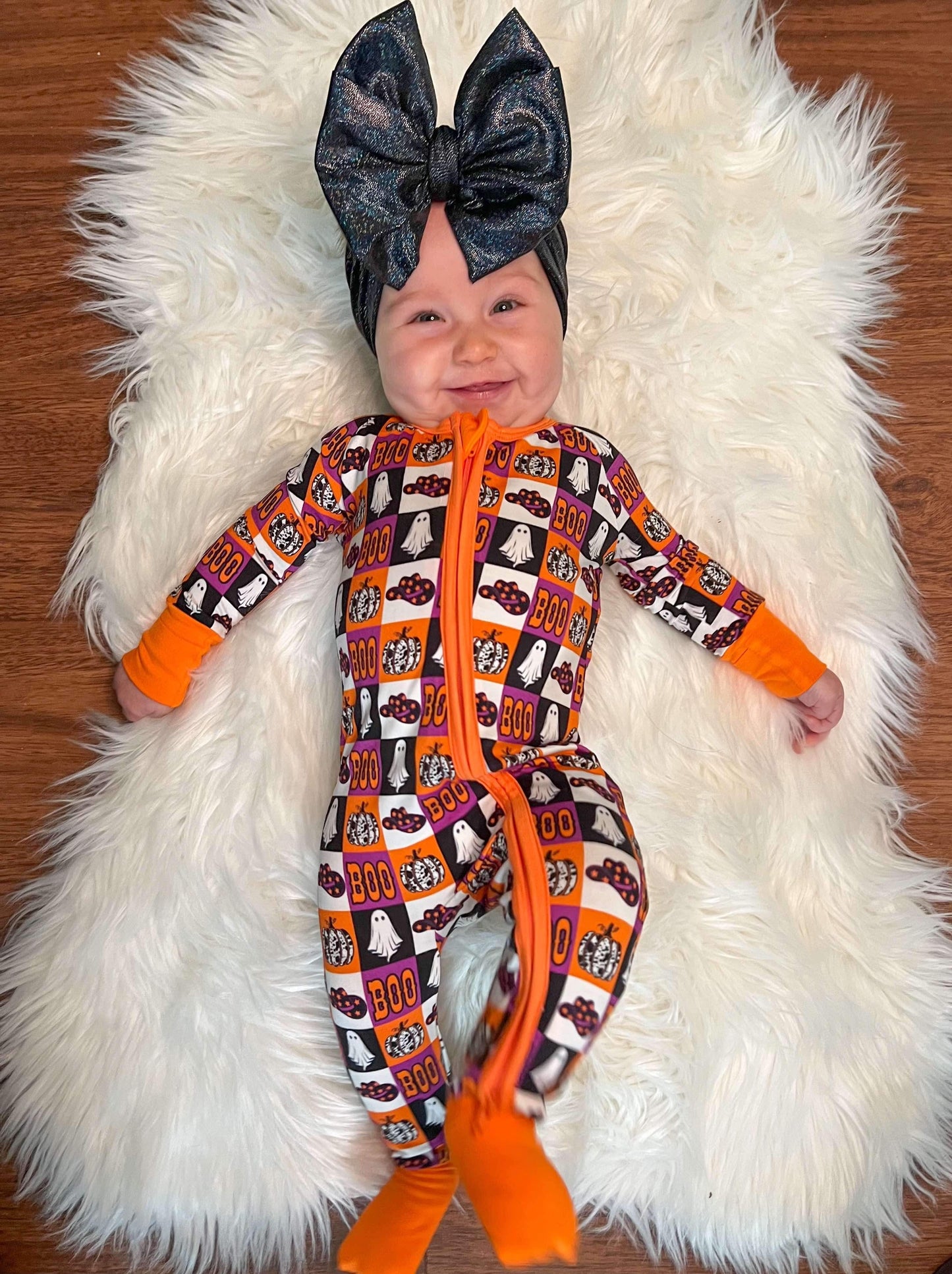 BOO Bamboo Sleeper (FINAL SALE) SIZES 3/6M