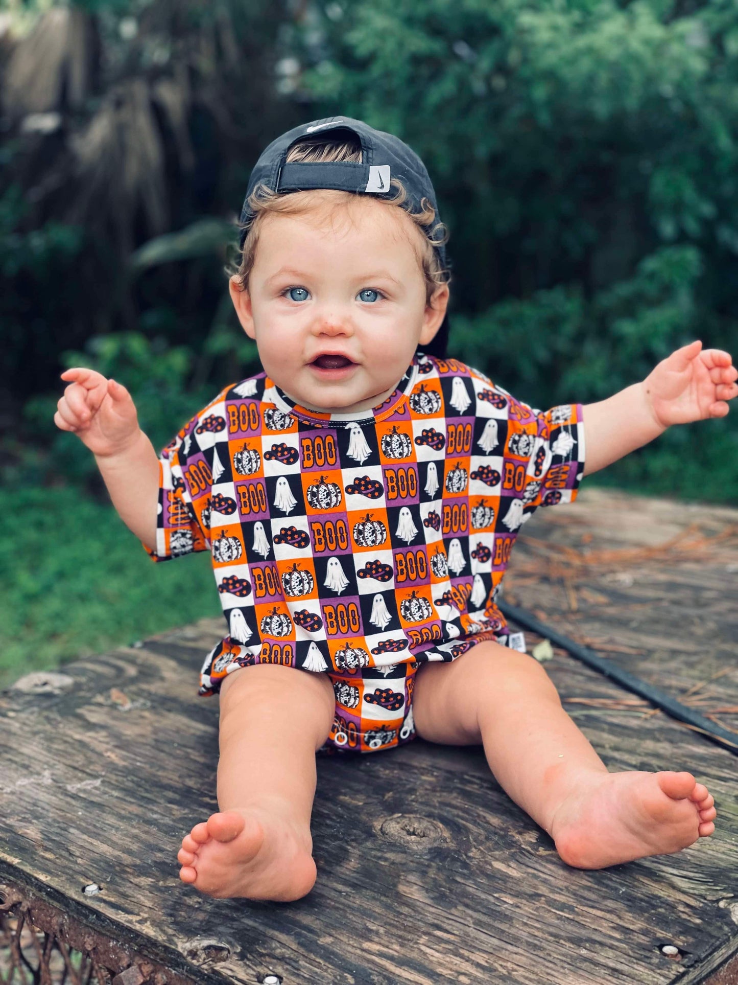 BOO Oversized Bamboo Romper (FINAL SALE)