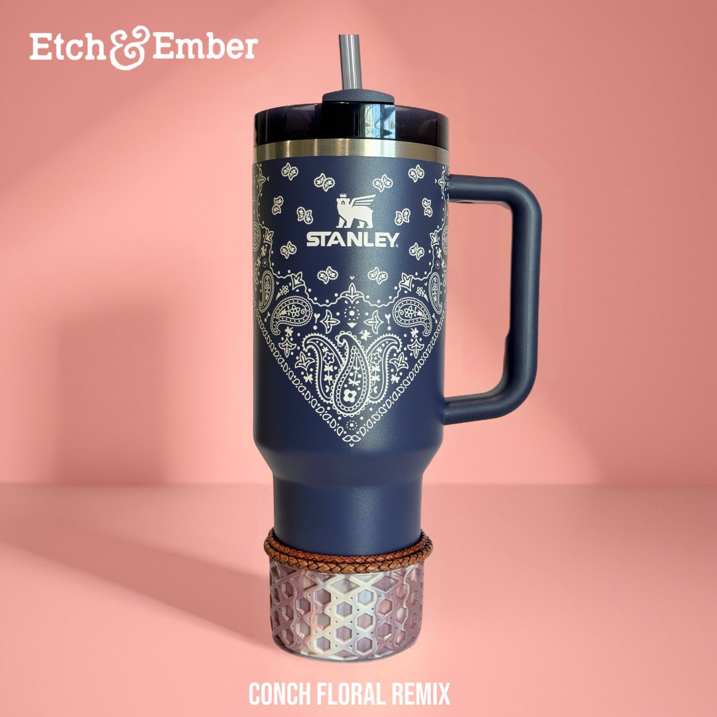 Conch Floral Remix WAFFLE Tumbler Boot