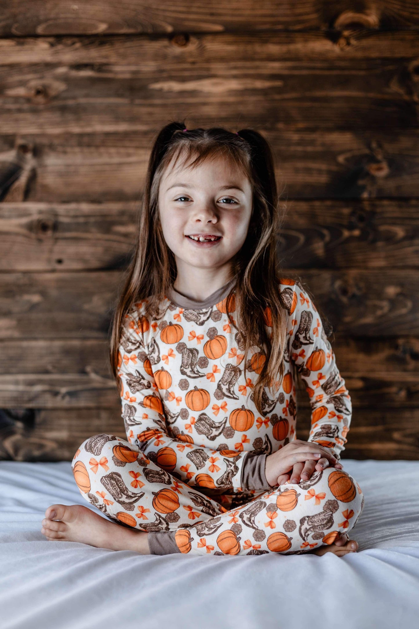 Howdy Pumpkin Bamboo Set (FINAL SALE)