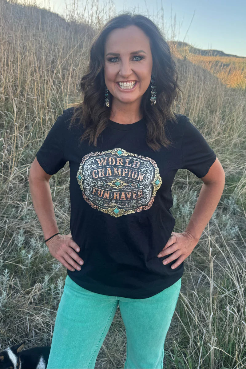 WORLD CHAMPION FUN HAVER TEE