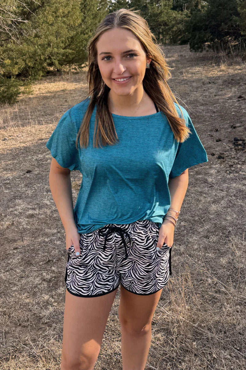 Fishin in the dark -Heather Turquoise