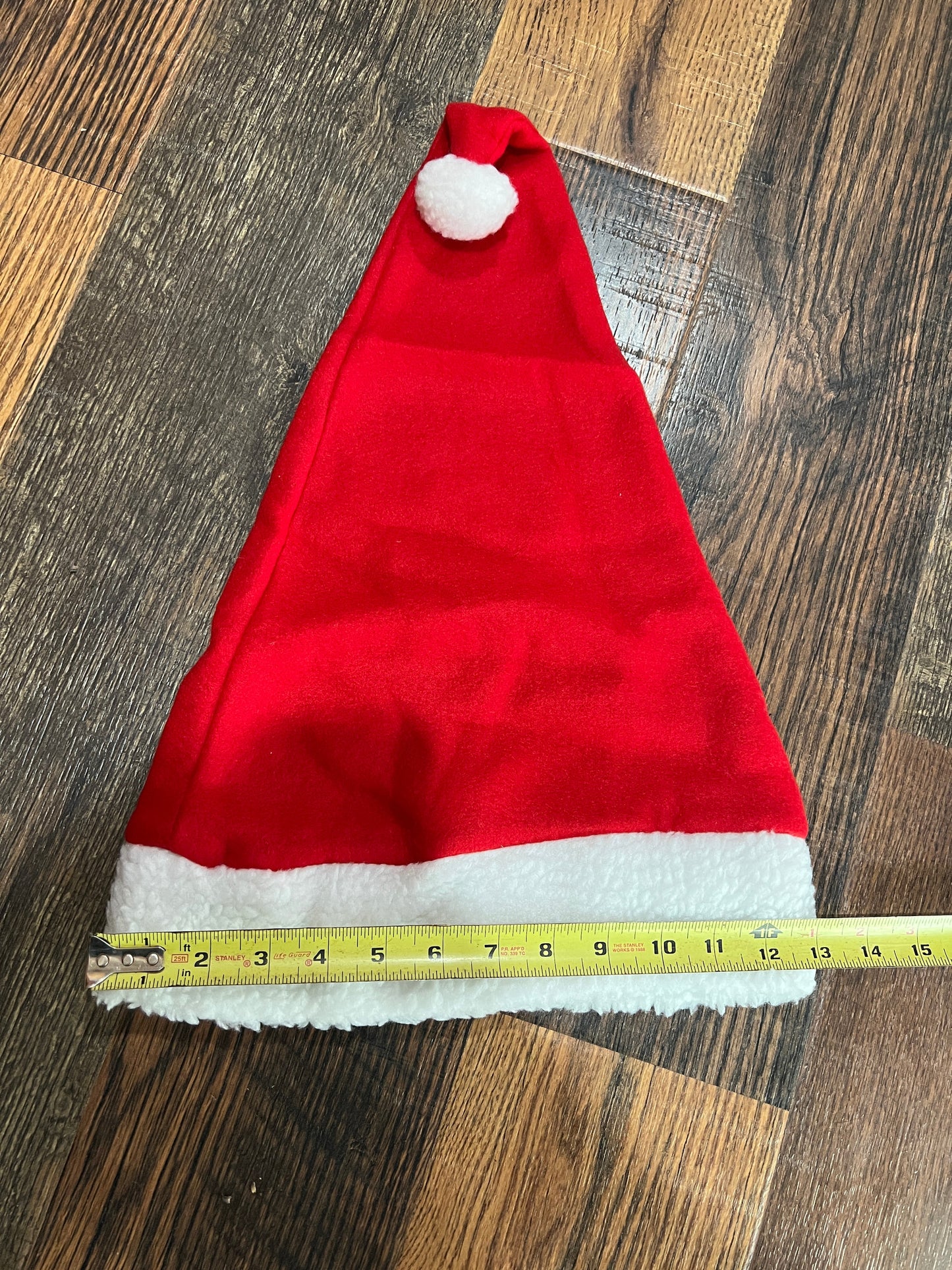 Helmet Sized Santa Hat