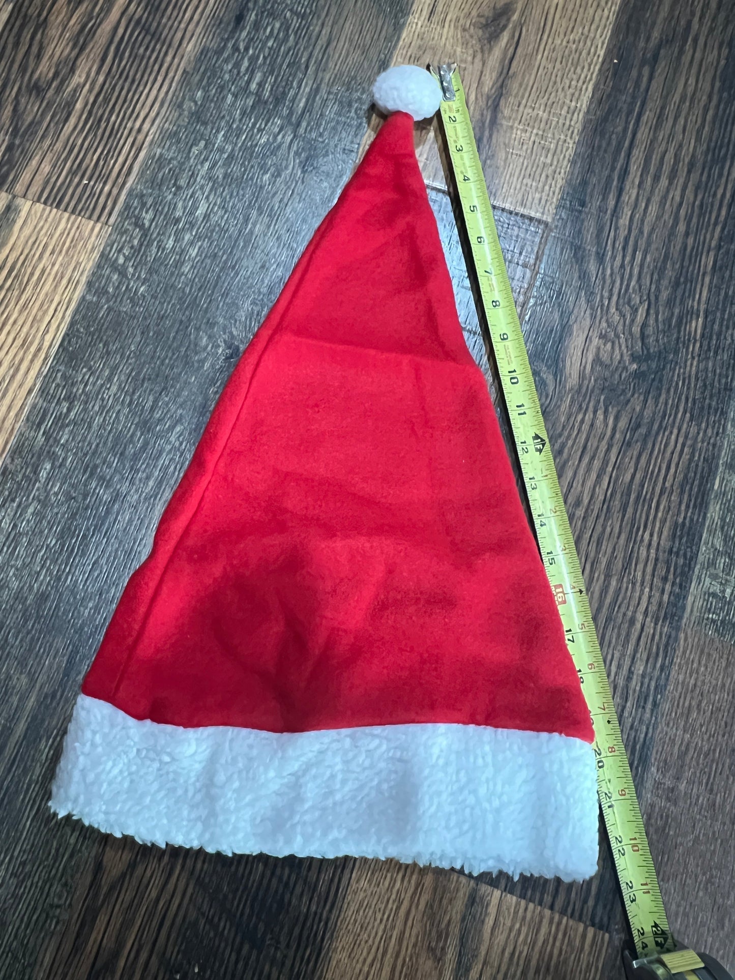 Helmet Sized Santa Hat