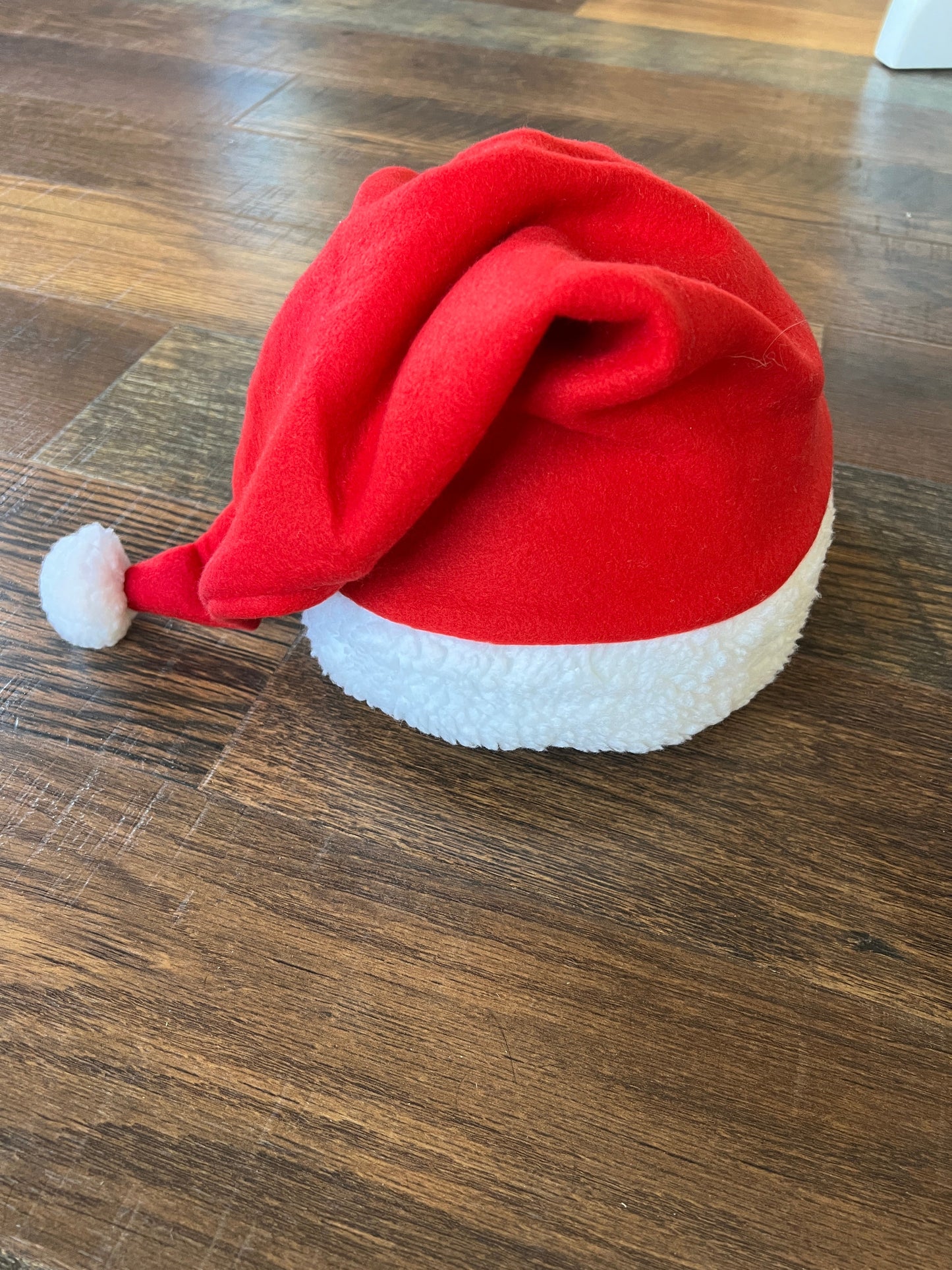 Helmet Sized Santa Hat