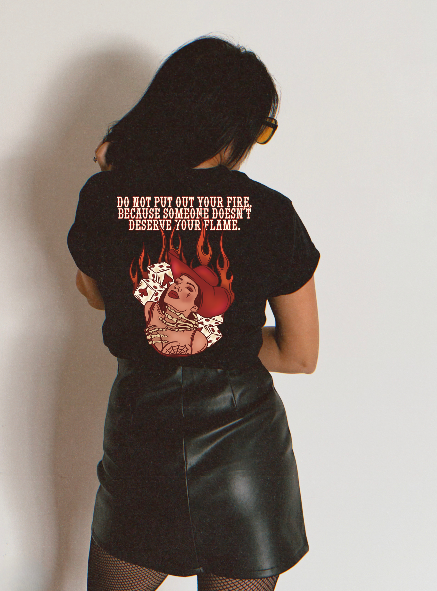 Deserve your flame tee