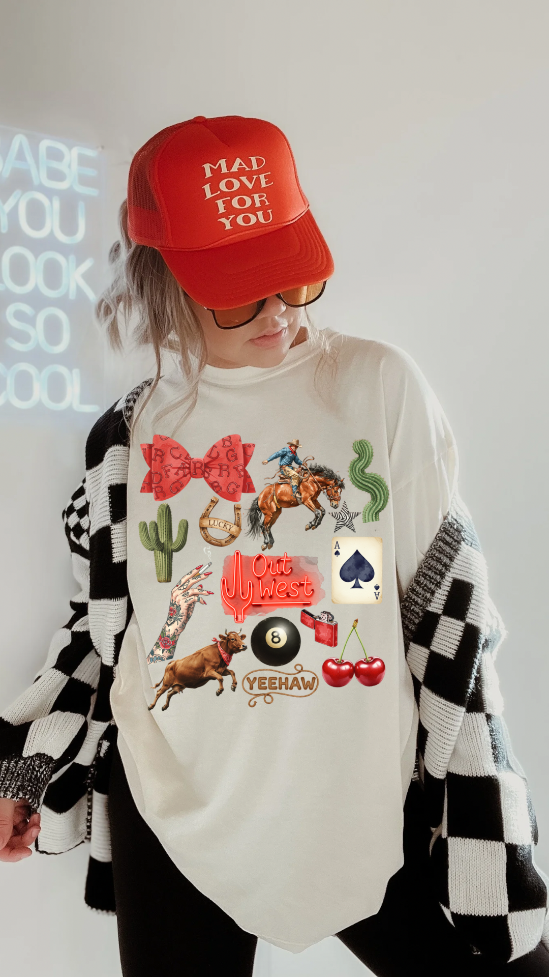 Western Collage Tee
