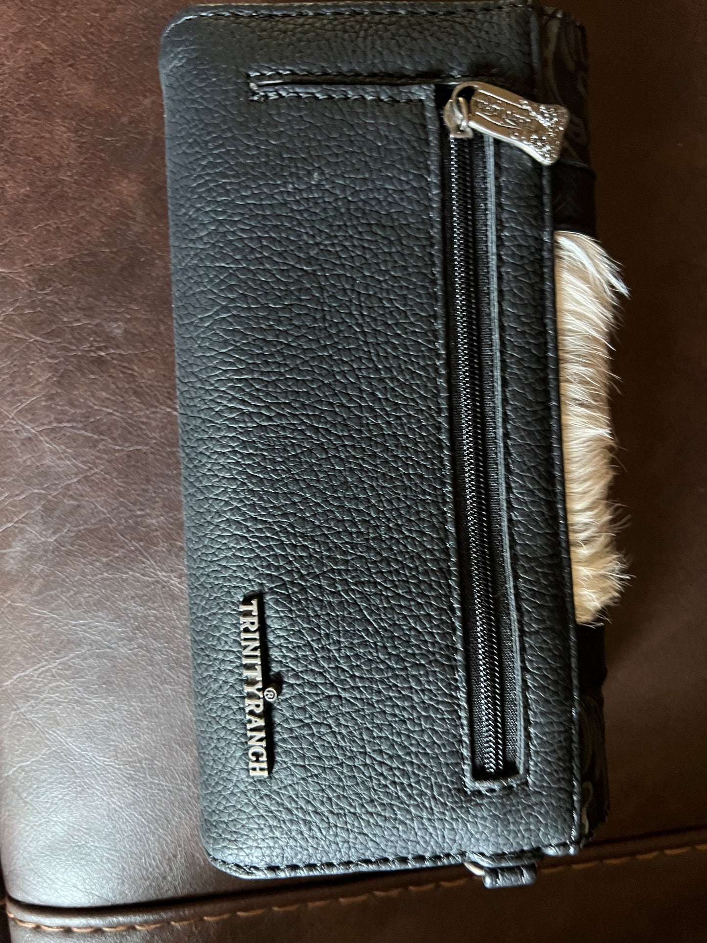 Black and White Cowhide wallet