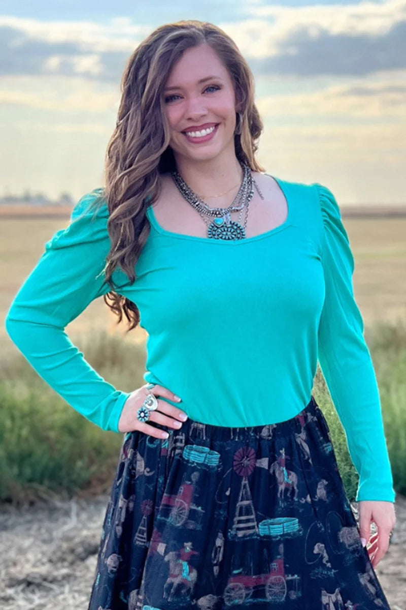 Something Classy In Turquoise