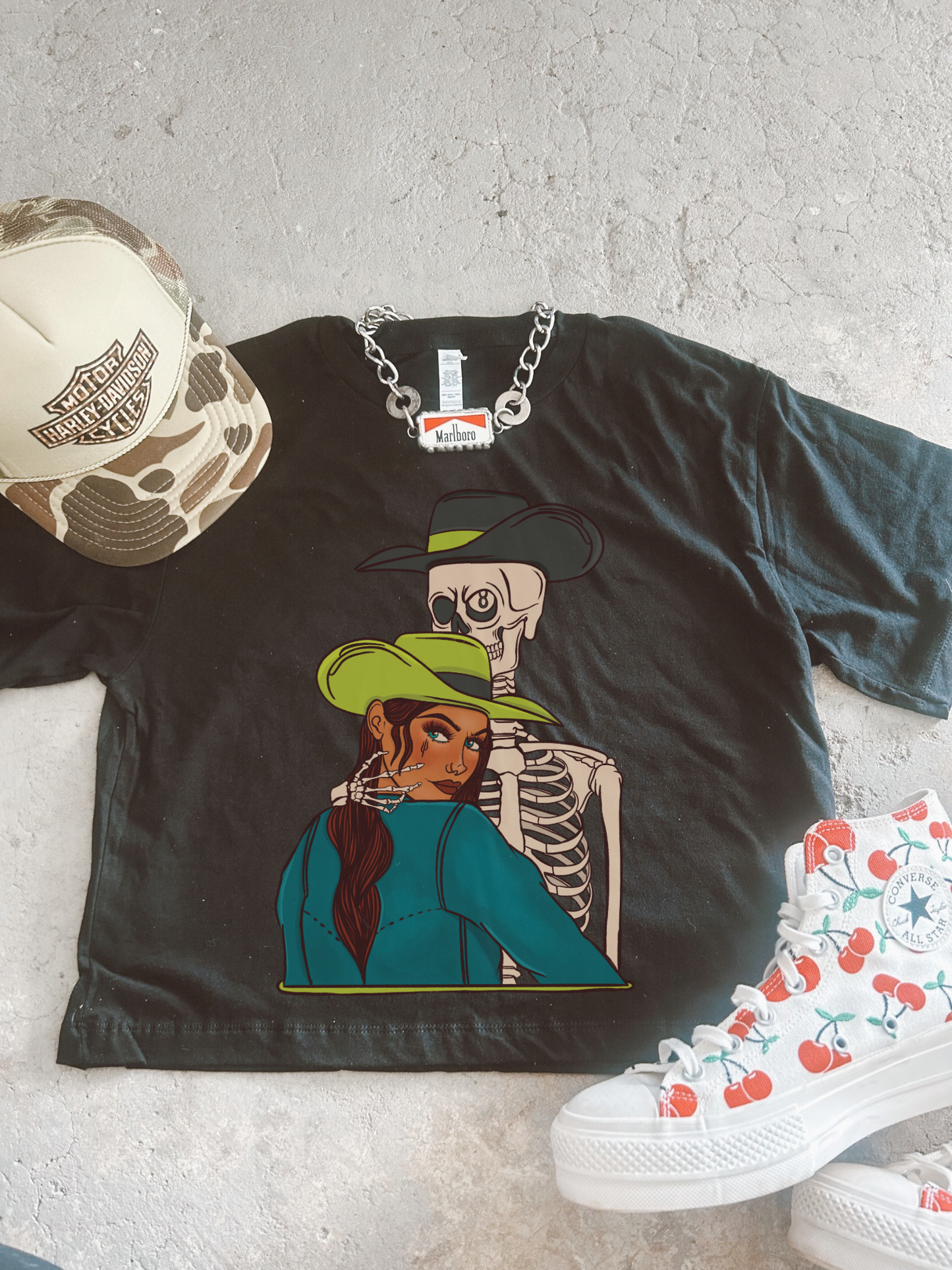 Cowboys Never Die Boxy Tee