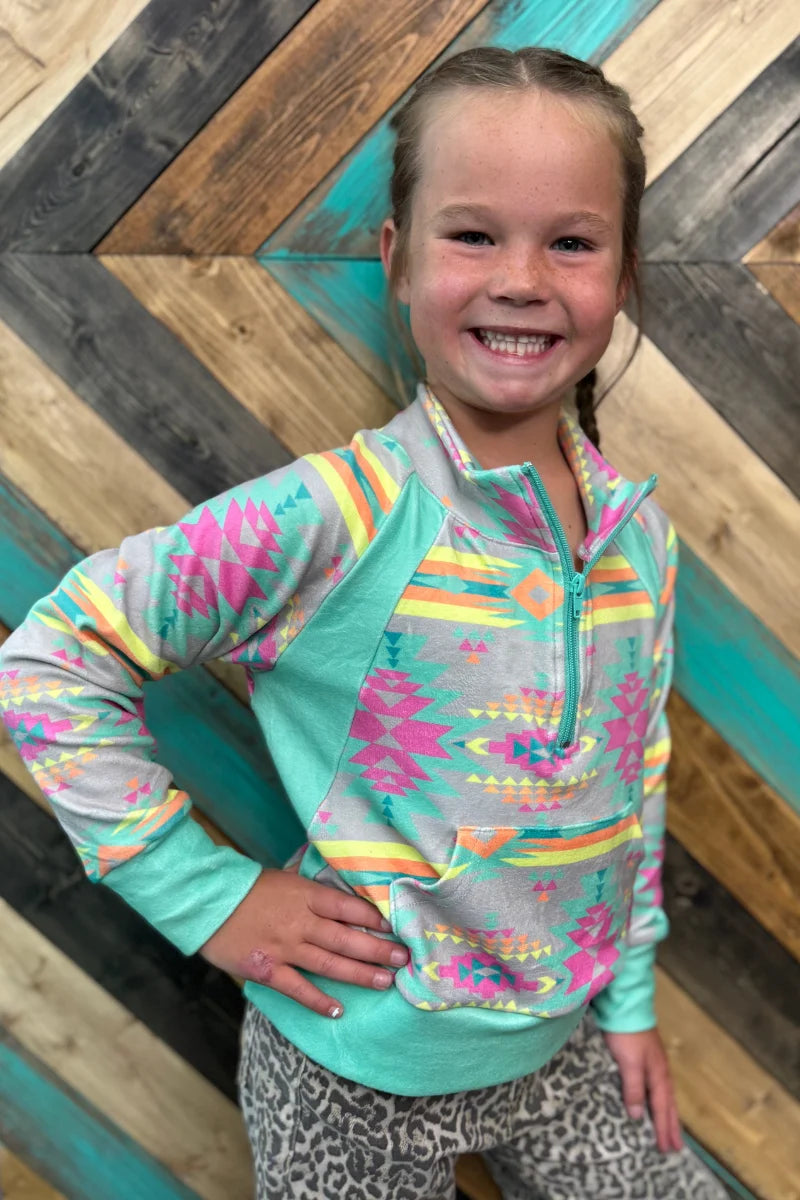 Mini Aztec Day dream pullover