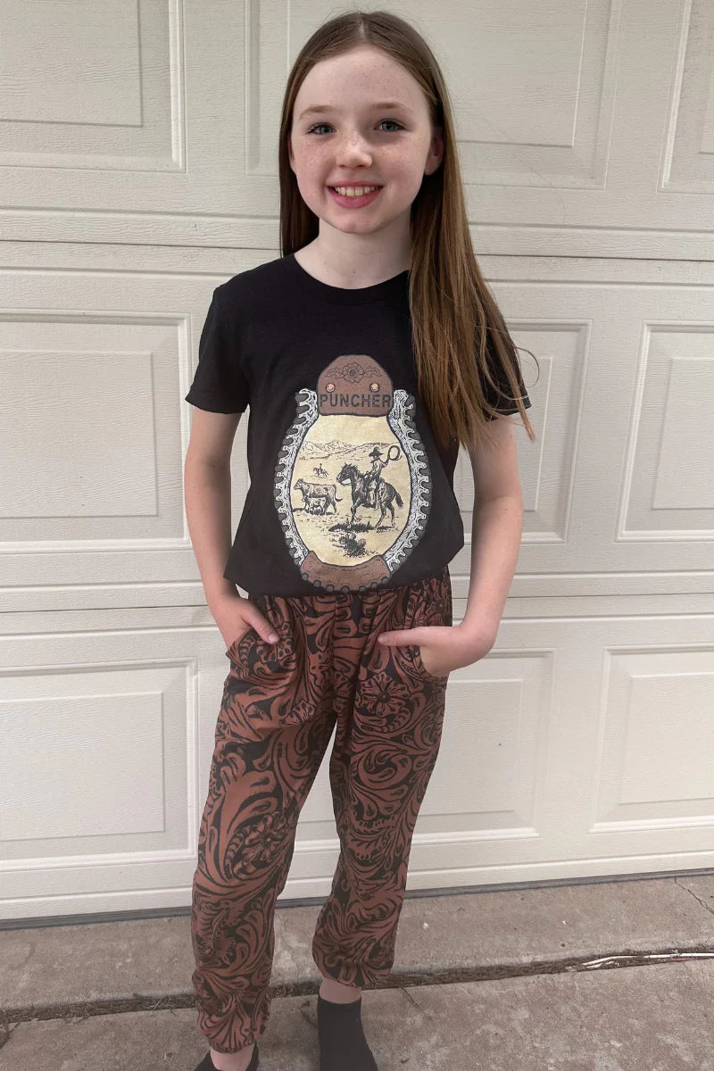 COUNTRY ROAD LEATHER JOGGERS KIDS