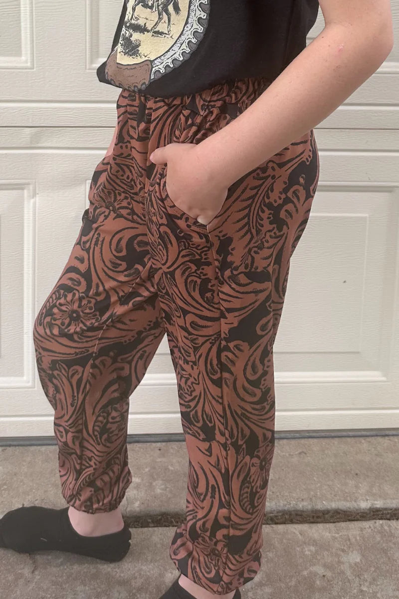 COUNTRY ROAD LEATHER JOGGERS KIDS