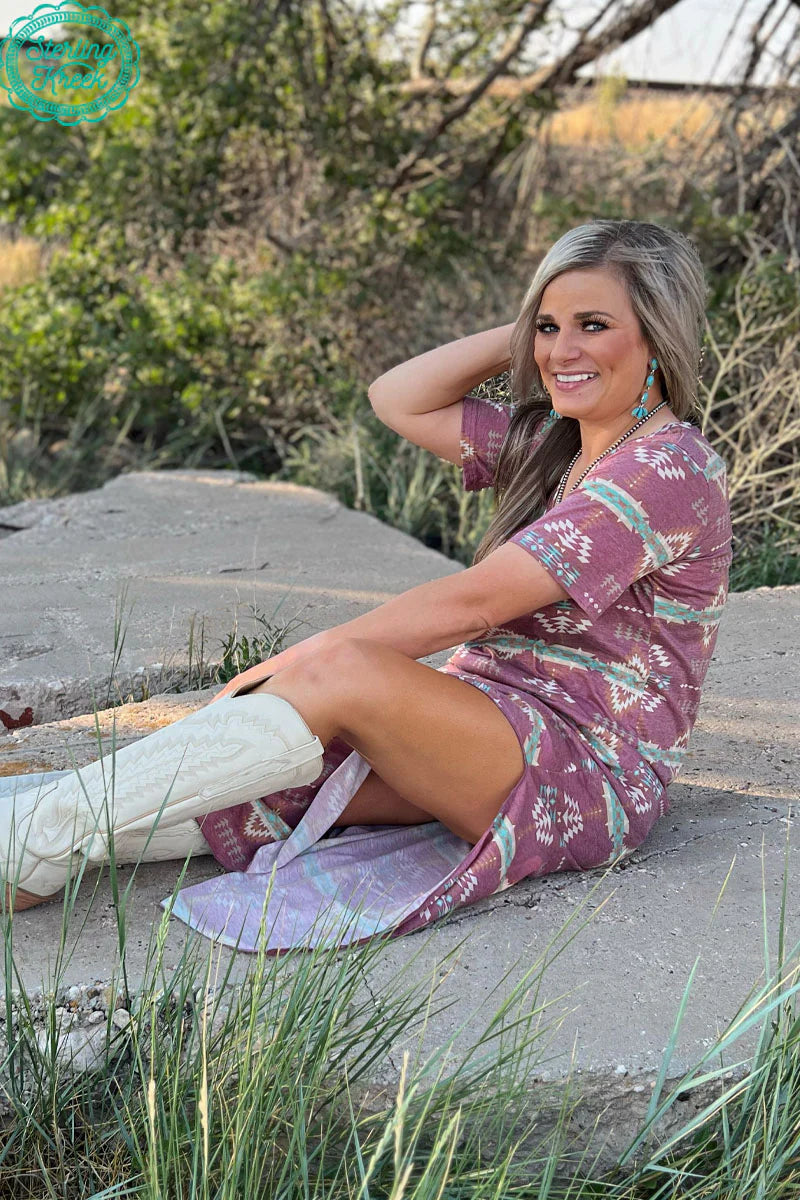 Red River Maxi dress