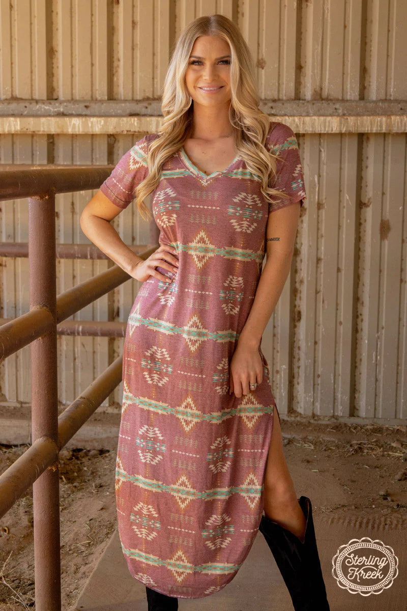 Red River Maxi dress