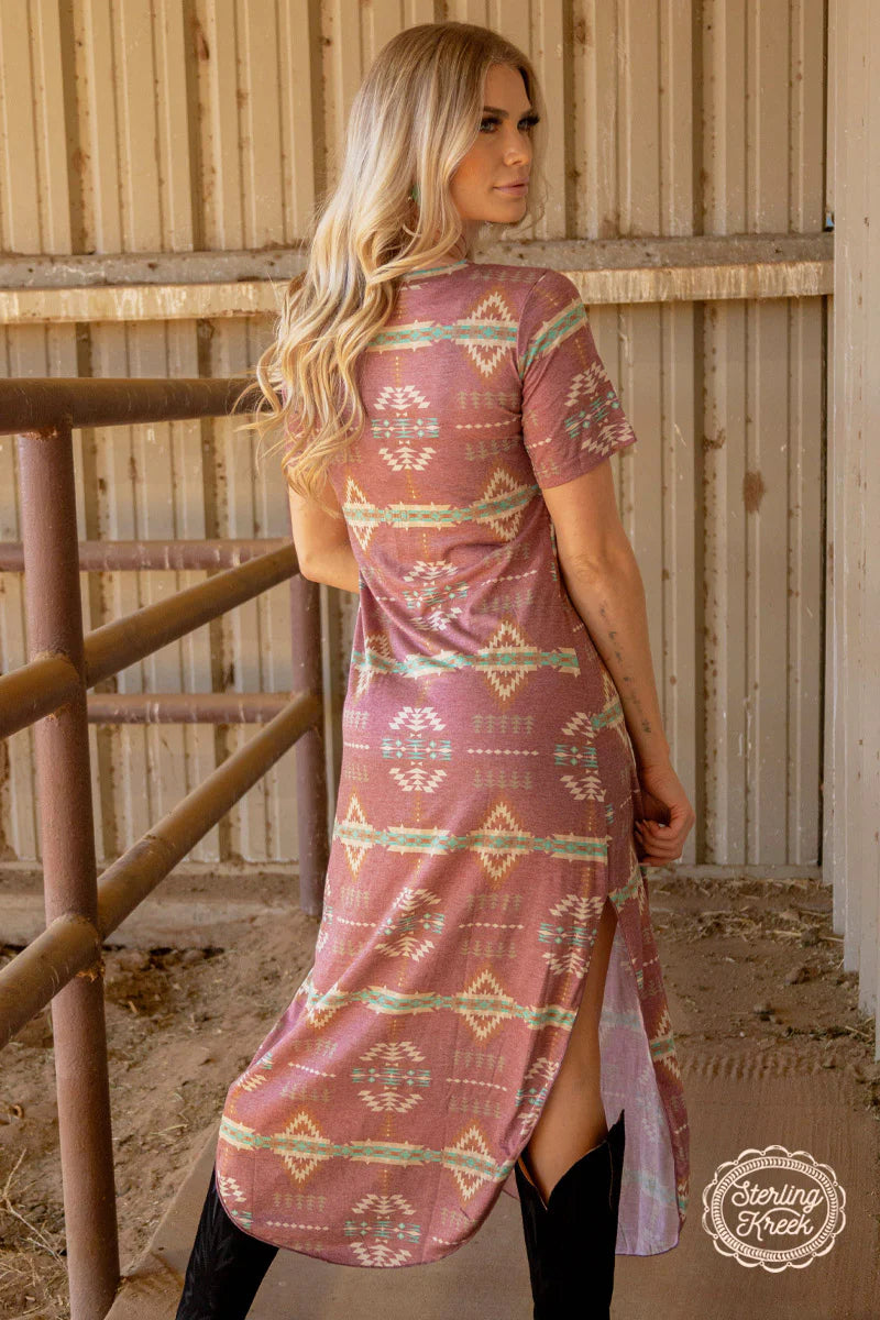 Red River Maxi dress